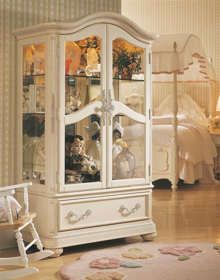 Lea Jessica McClintock Romance Curio Cabinet- Furniture