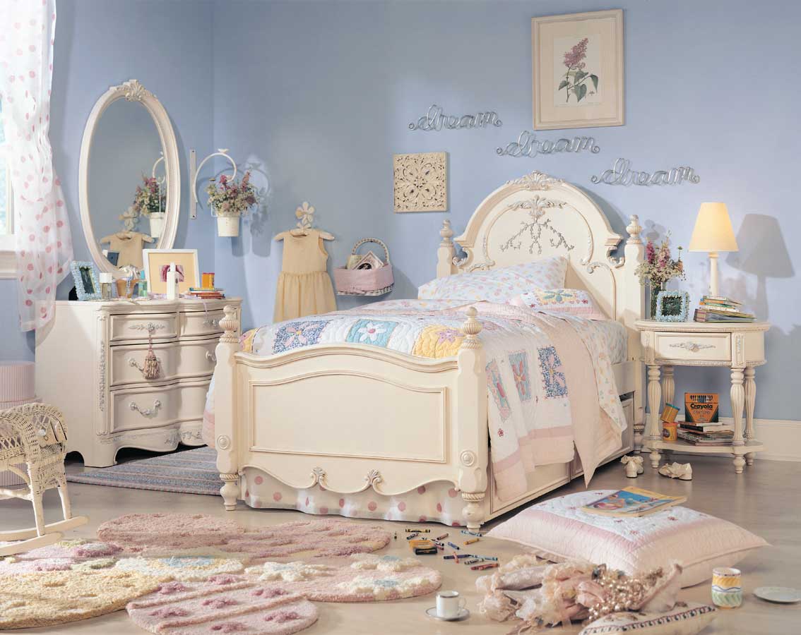 Lea Jessica McClintock Romance Panel Bedroom Collection- Furniture
