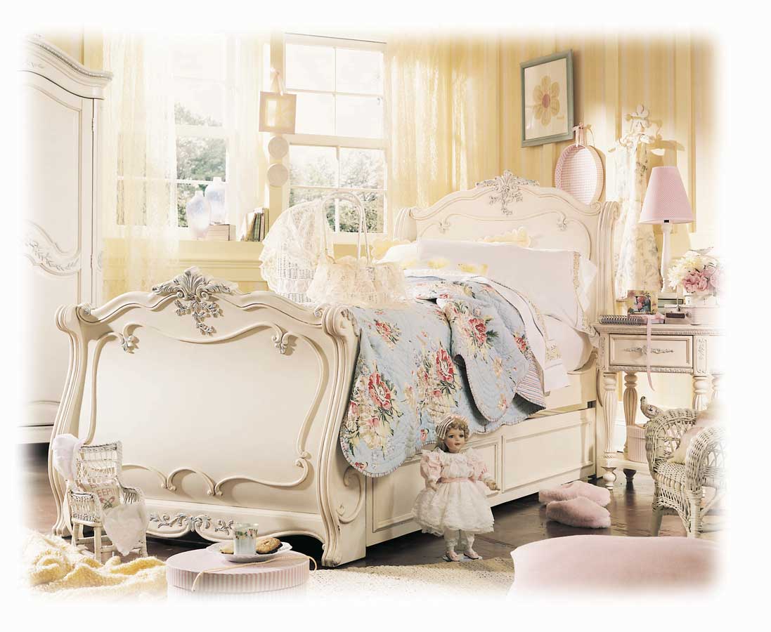 Lea Jessica Mcclintock Romance Sleigh Bed Furniture 203 9x6r At Homelement Com