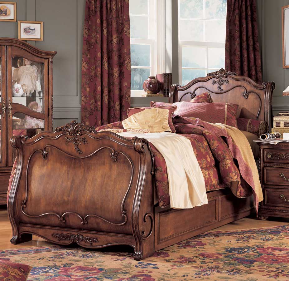 Lea Jessica Mcclintock Heirloom Sleigh Bed Furniture