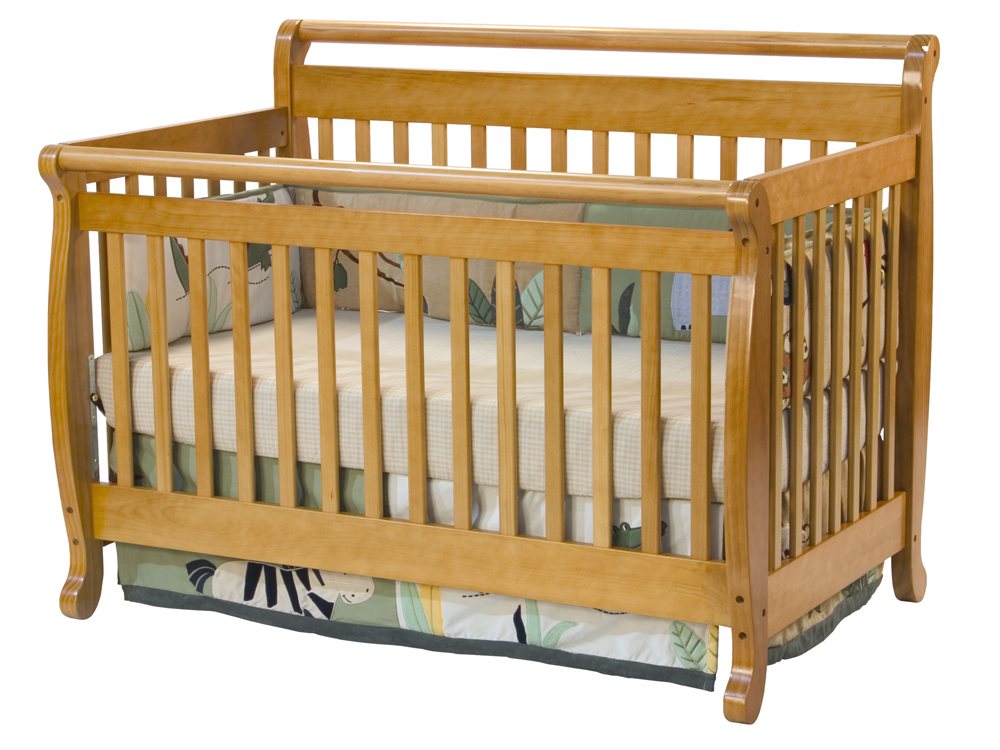 Da Vinci Emily Convertible Crib in Honey Oak MDBM4791O at