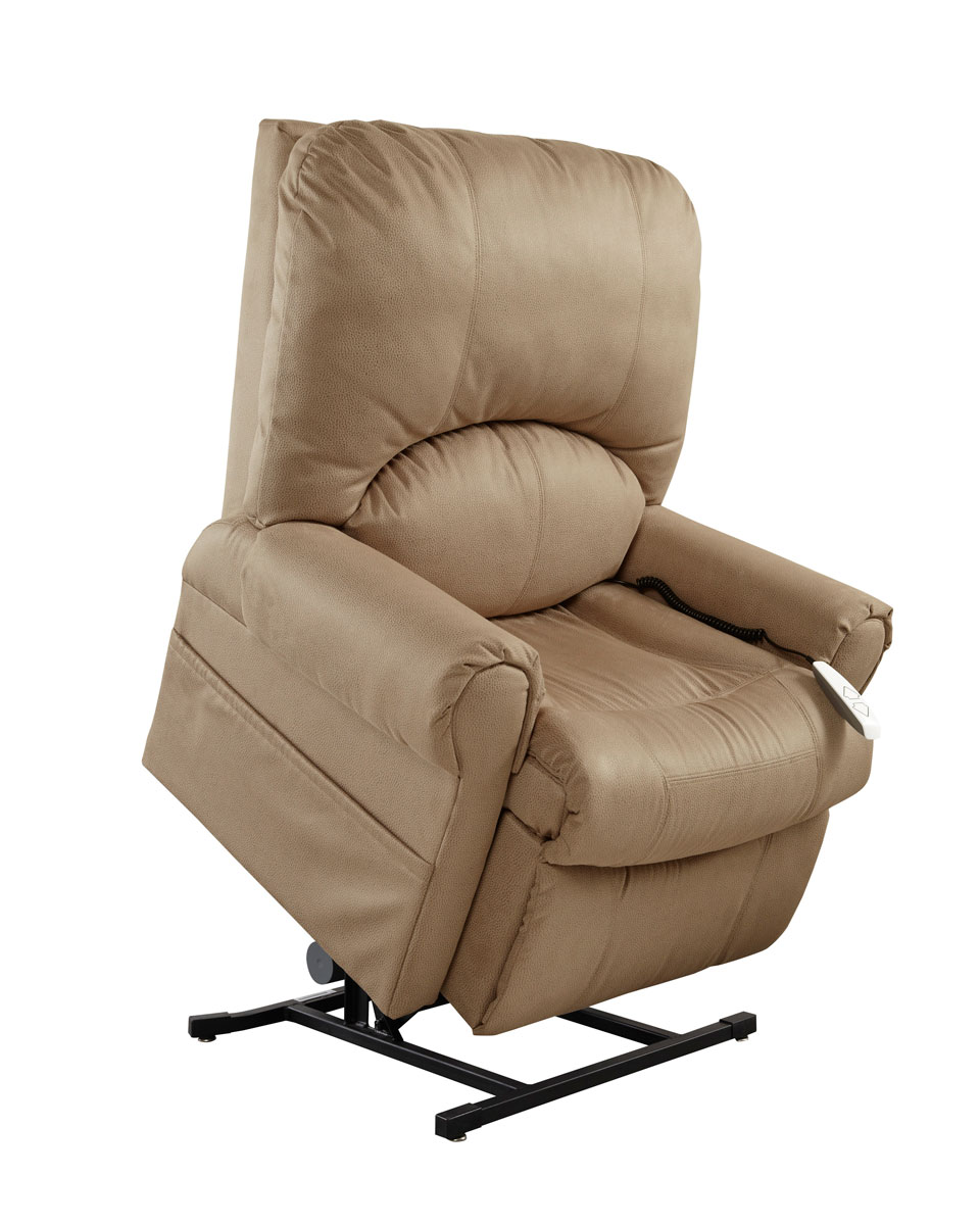 Mega Motion Torch 3-Position Power Lift Recliner - Gold