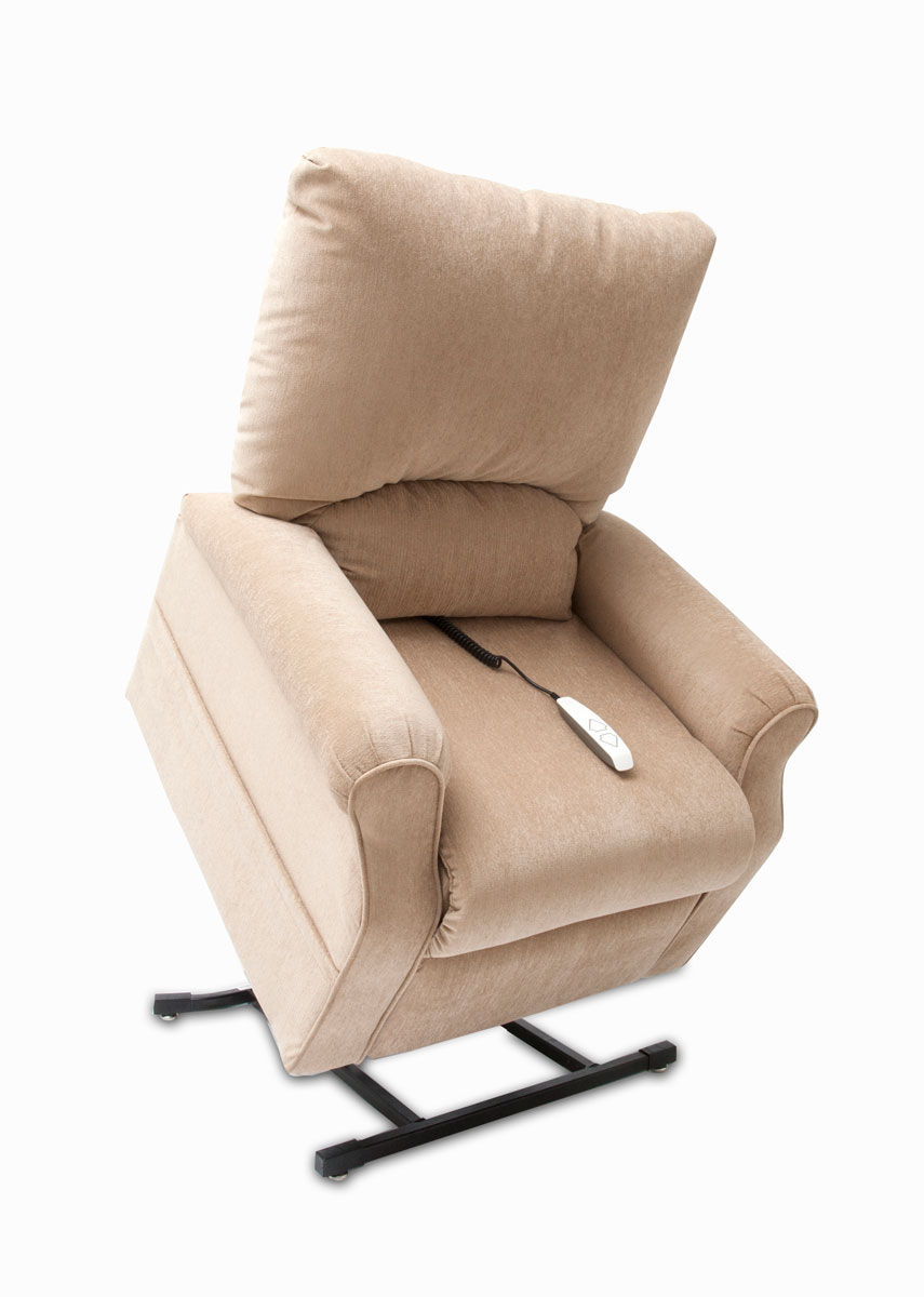 Mega Motion Erie 3-Position Power Lift Recliner - Linen