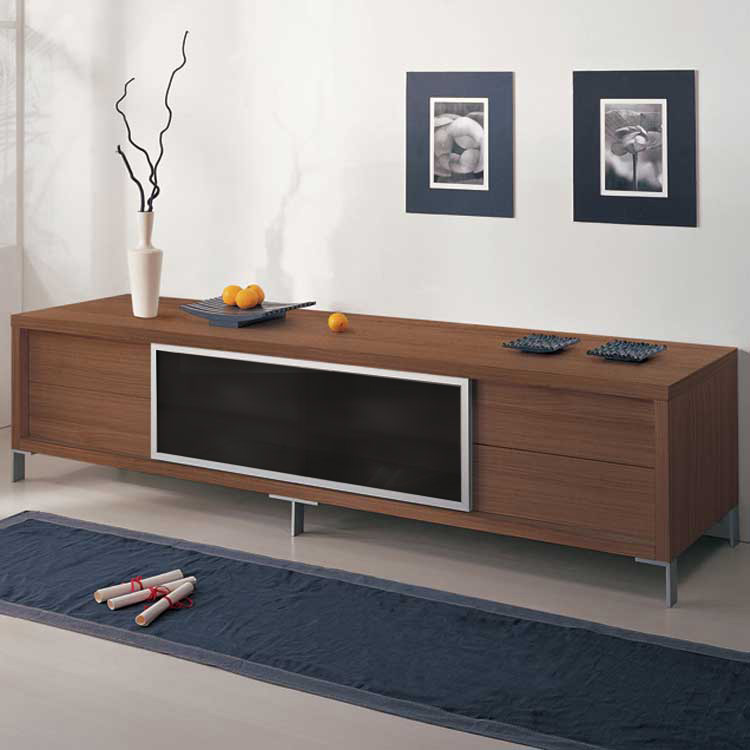 modloft Lexington Entertainment Center - Walnut - Modloft