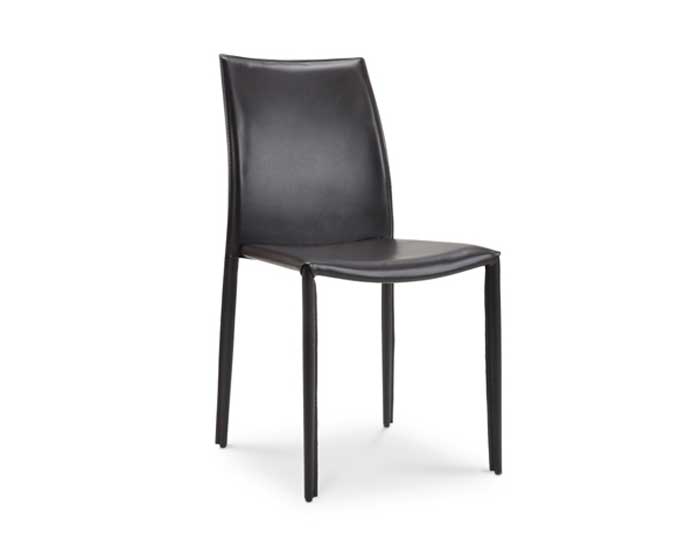 modloft Varick Dining Chair - Chocolate - Modloft