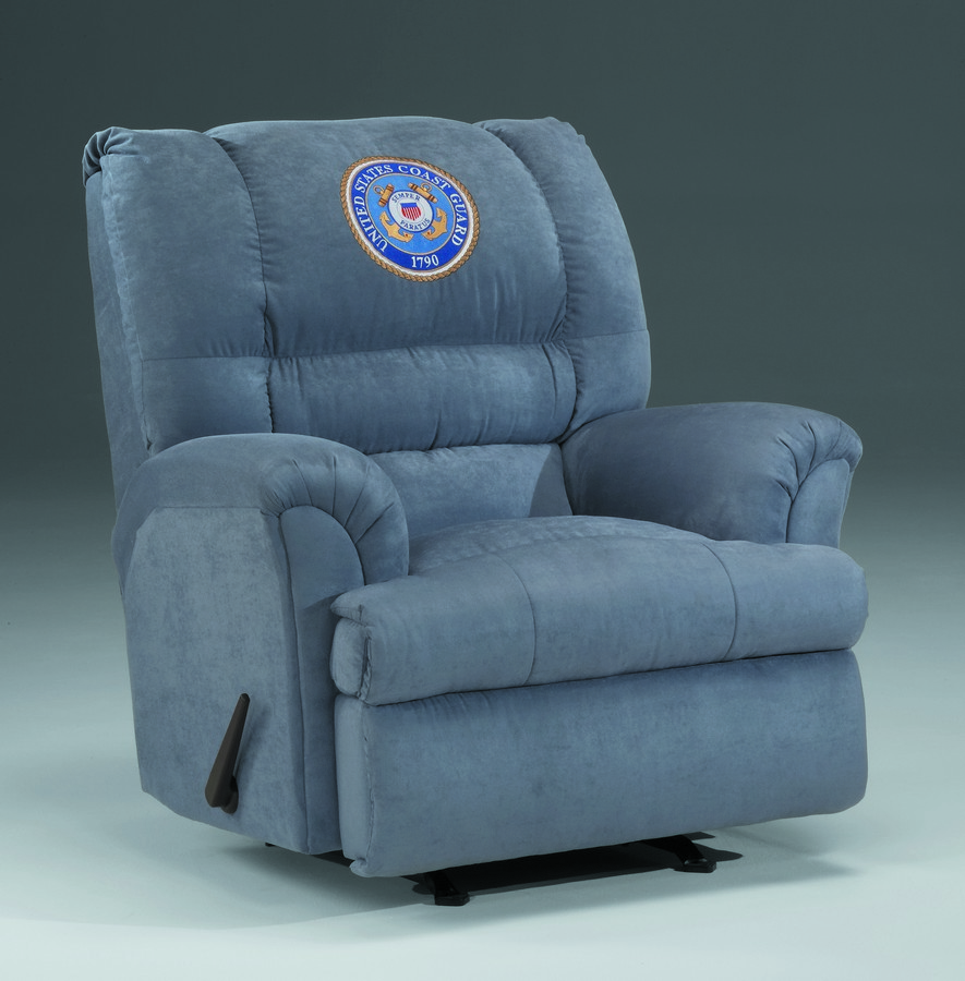 Military Recliners US Coast Guard Chaise Swivel Rocker Recliner