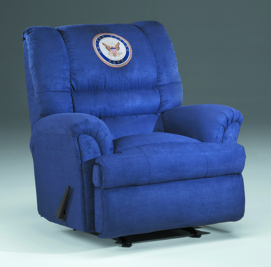 Military Recliners US Navy Chaise Swivel Rocker Recliner