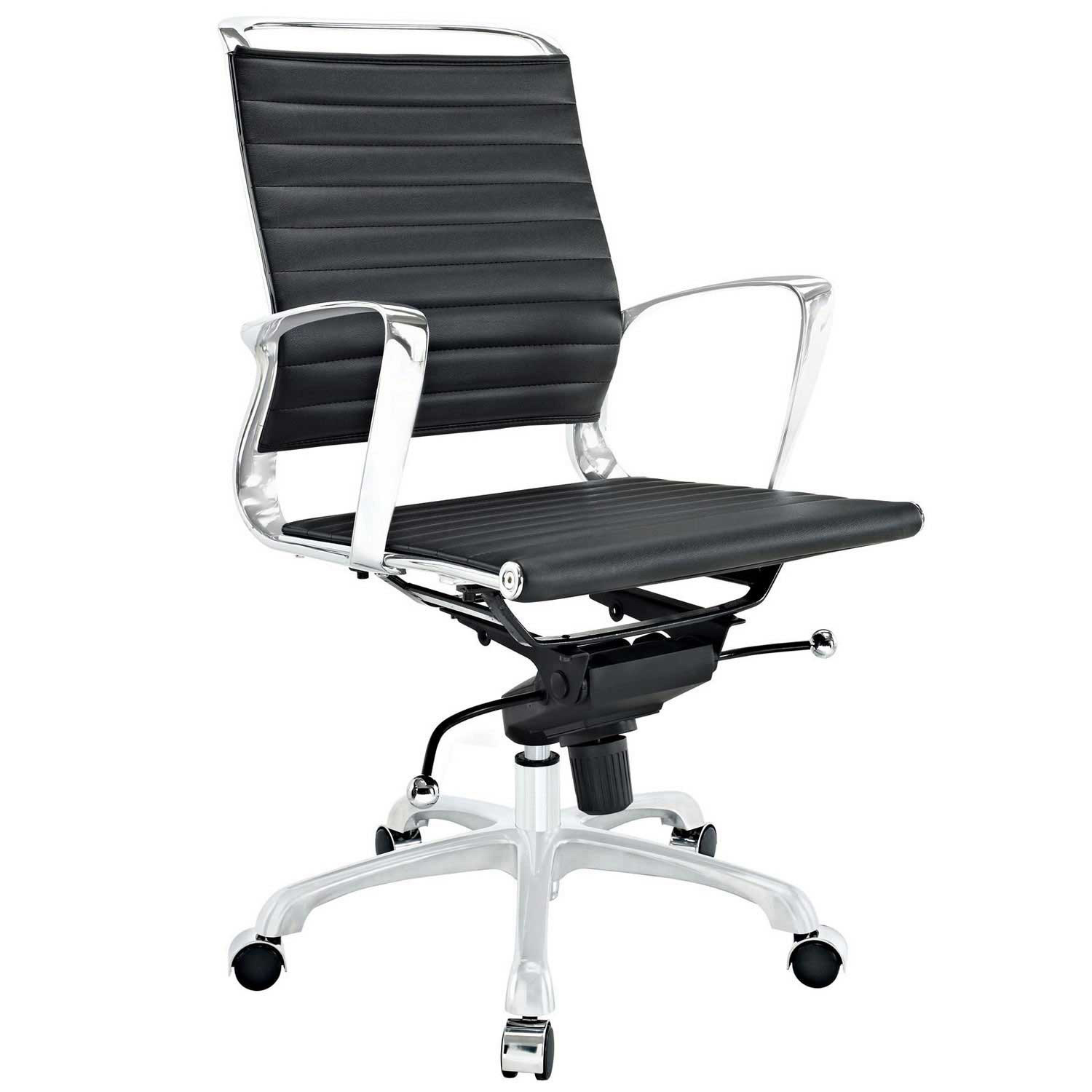 Modway Tempo Mid Back Office Chair - Black