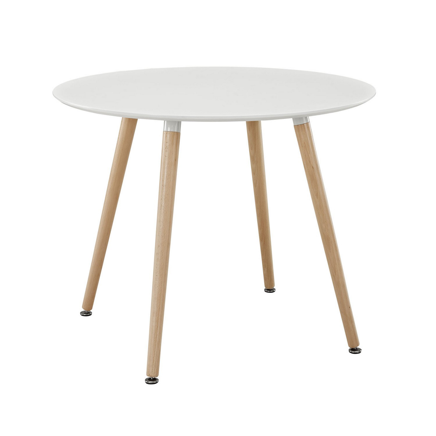 Modway Track Circular Dining Table - White