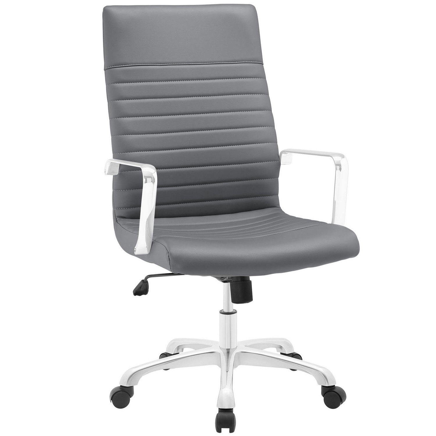 Modway Finesse Highback Office Chair - Gray
