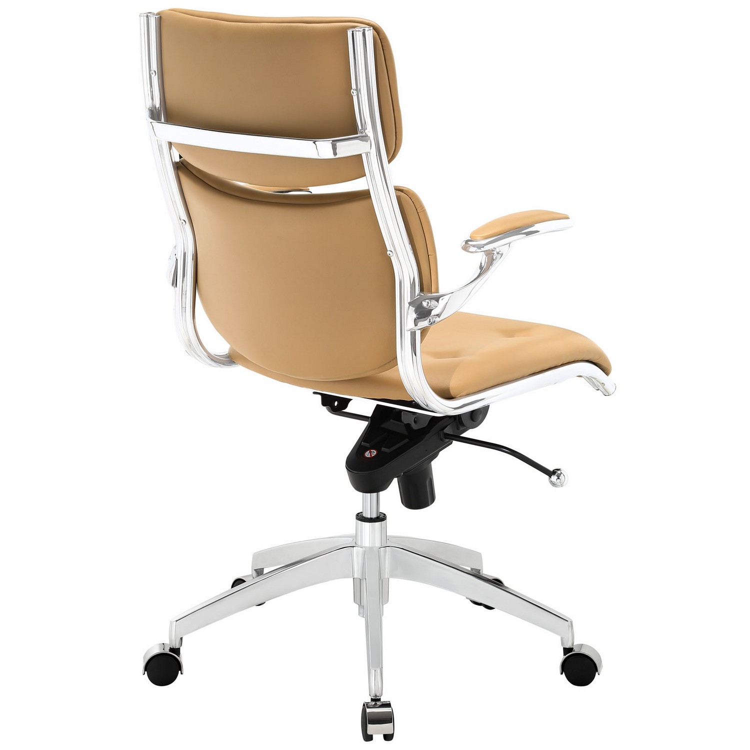 Modway Push Mid Back Office Chair - Tan