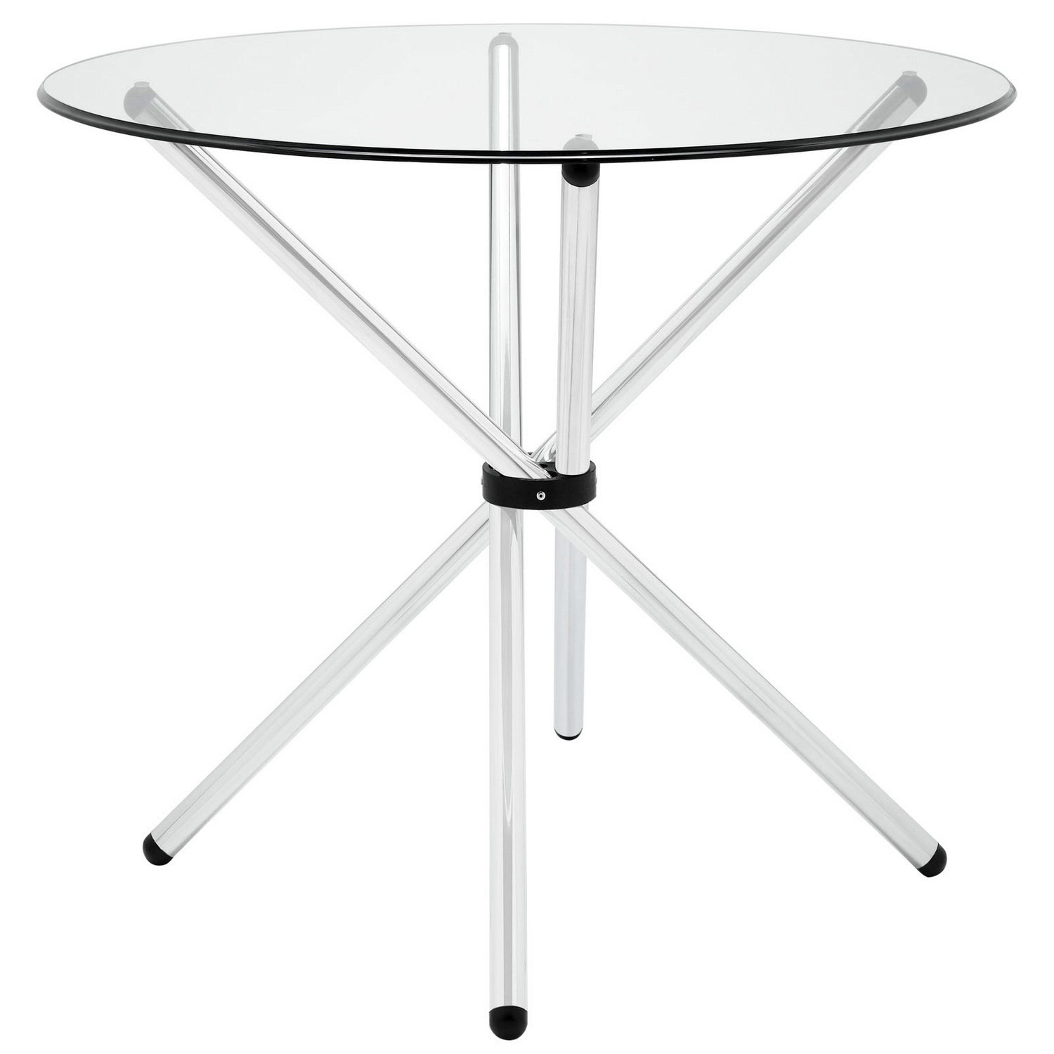 Modway Baton Dining Table - Clear