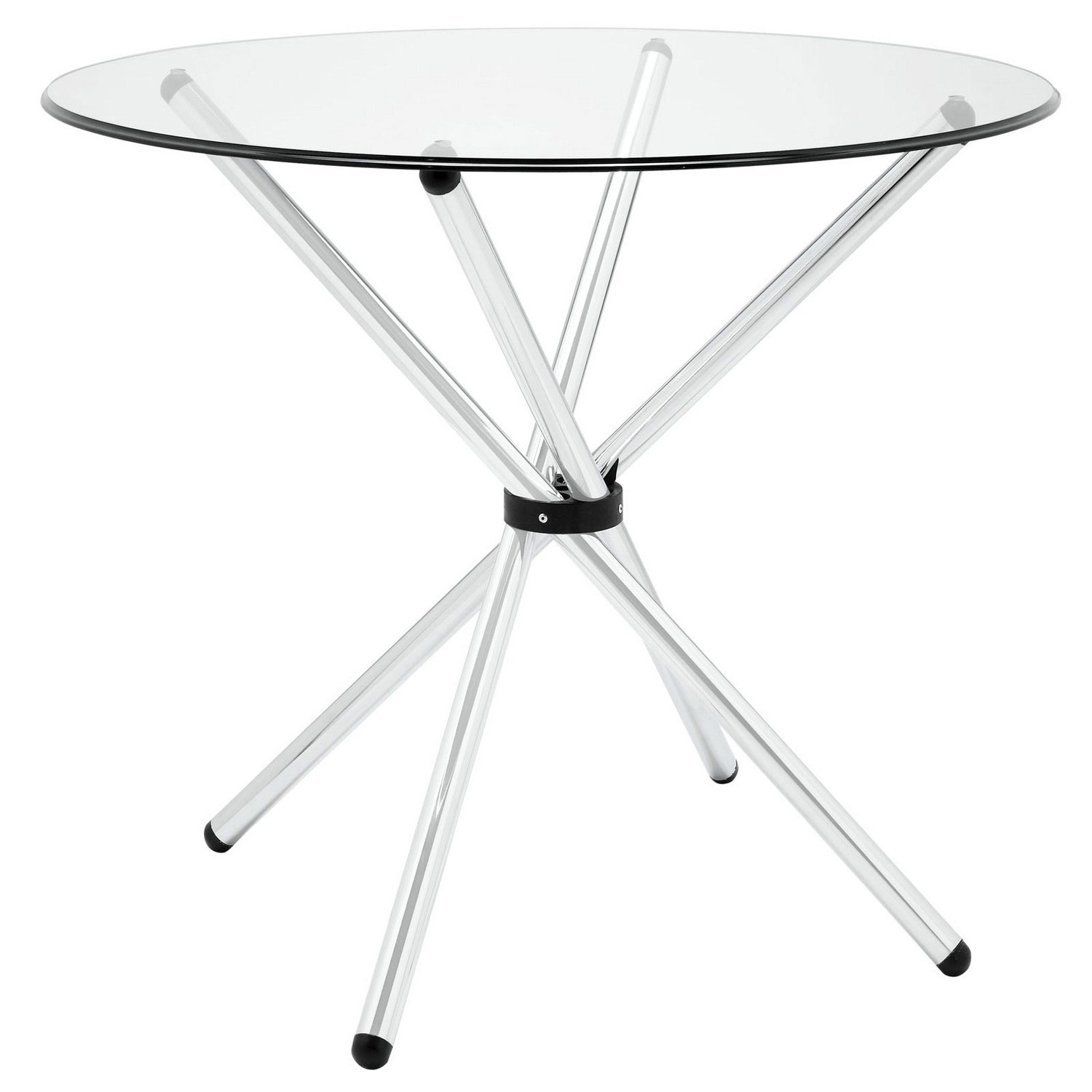 Modway Baton Dining Table - Clear