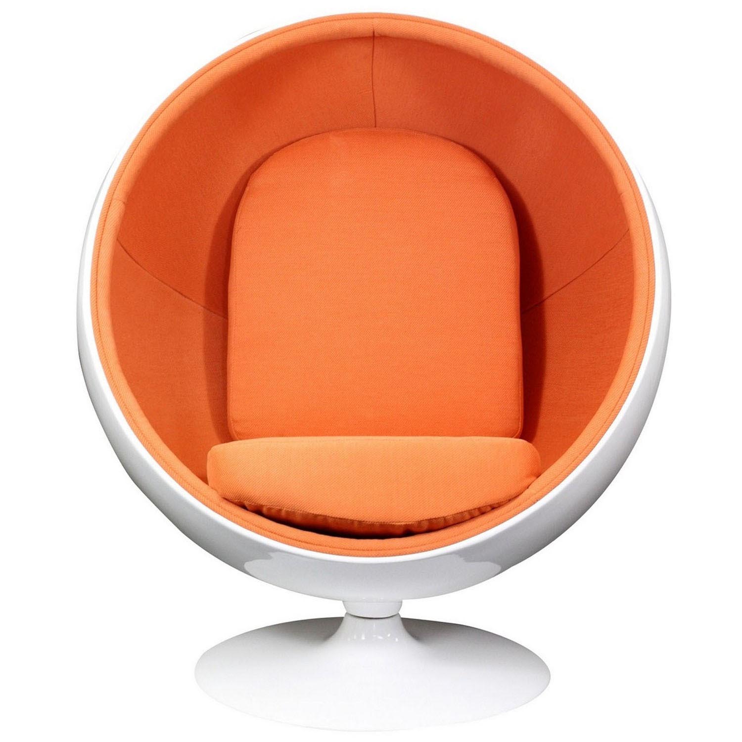 Modway Kaddur Lounge Chair - Orange
