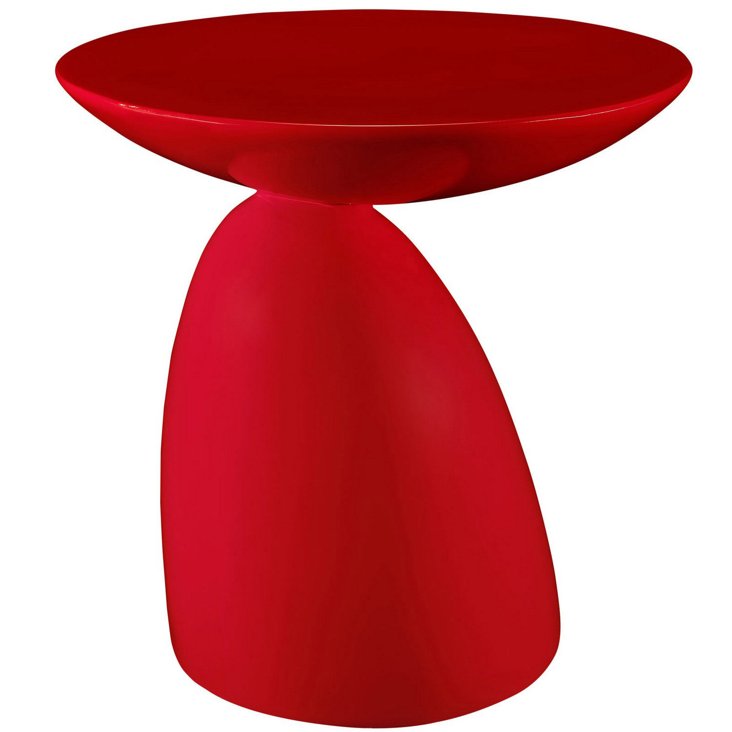 Modway Flow Side Table - Red