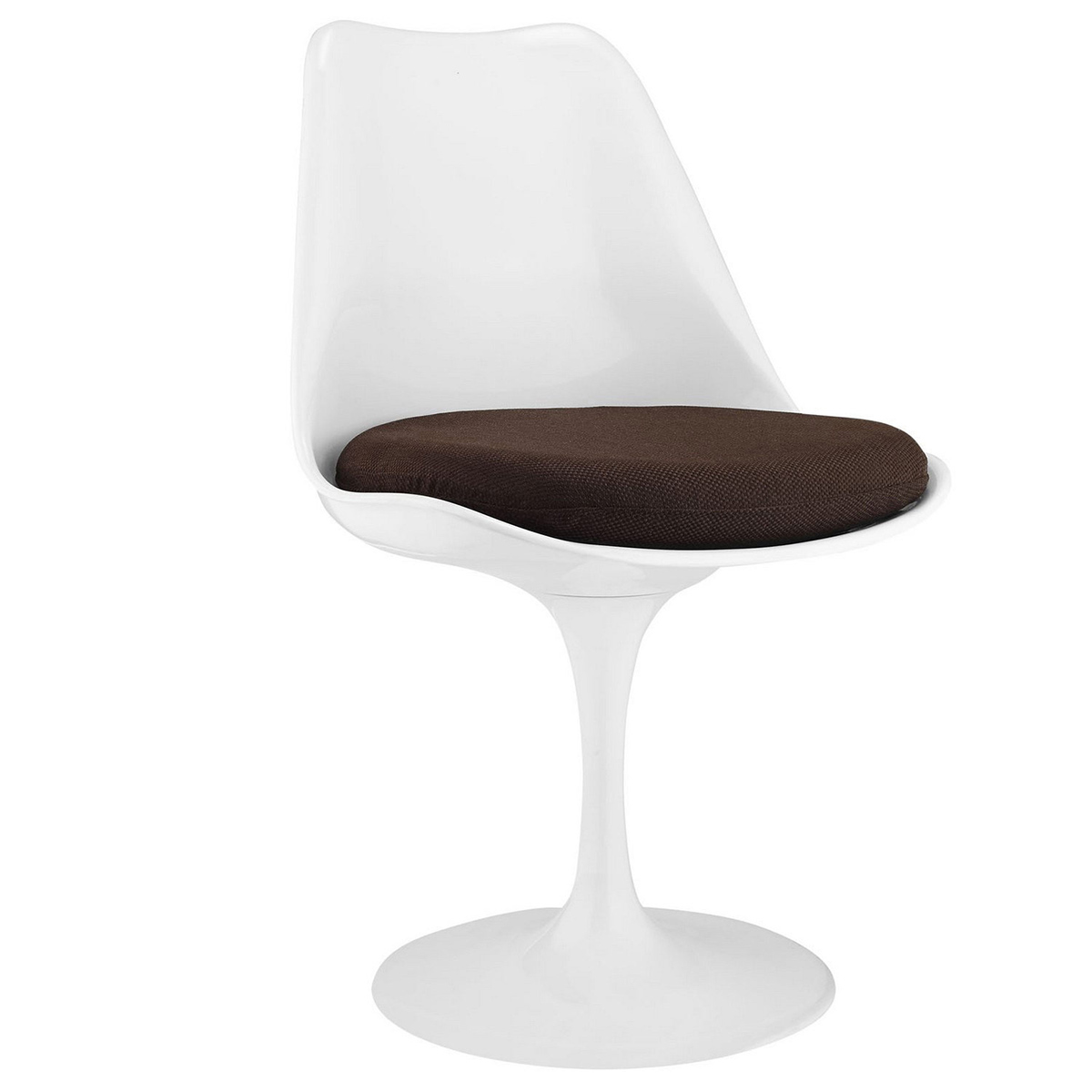 Modway Lippa Dining Fabric Side Chair - Brown