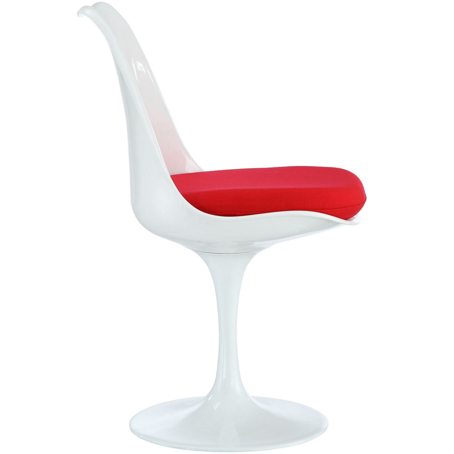 Modway Lippa Dining Fabric Side Chair - Red