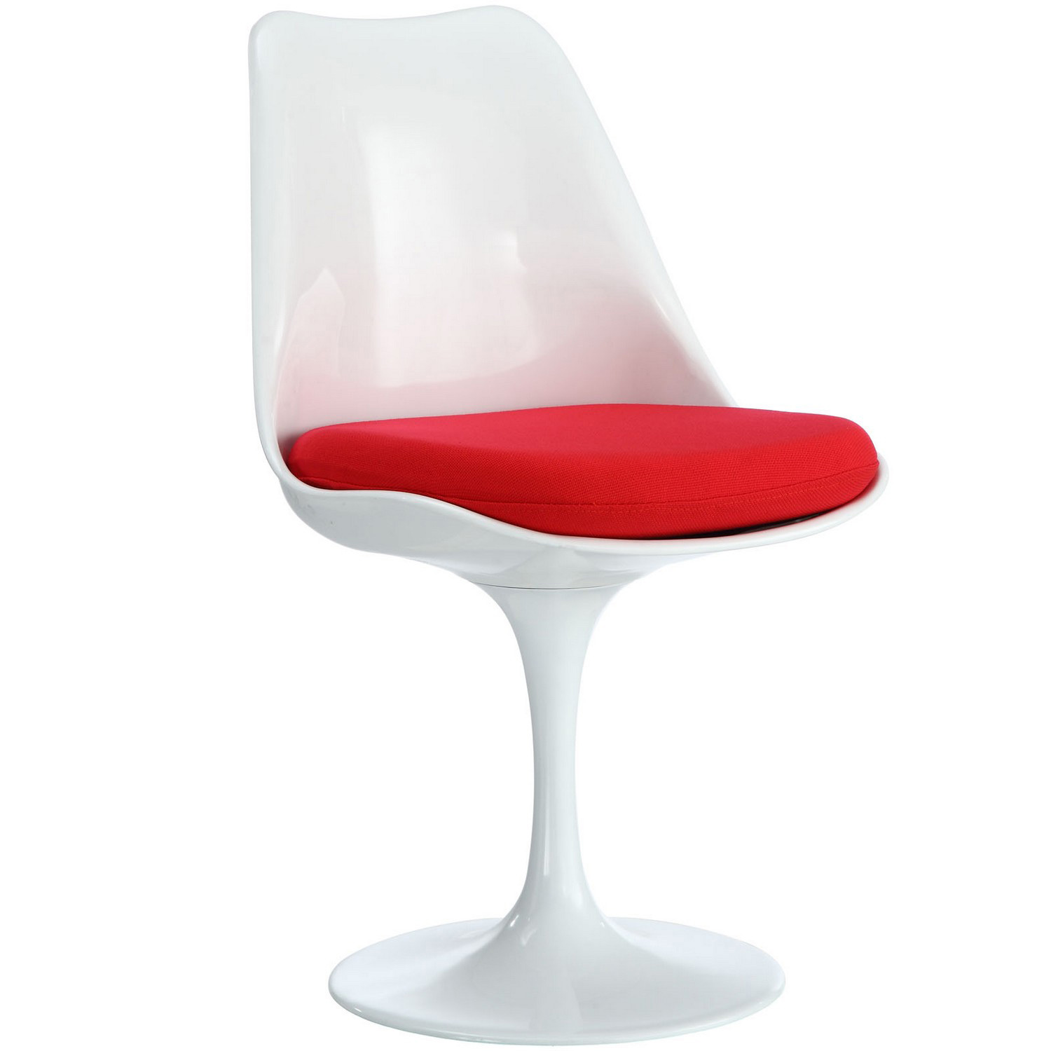 Modway Lippa Dining Fabric Side Chair - Red