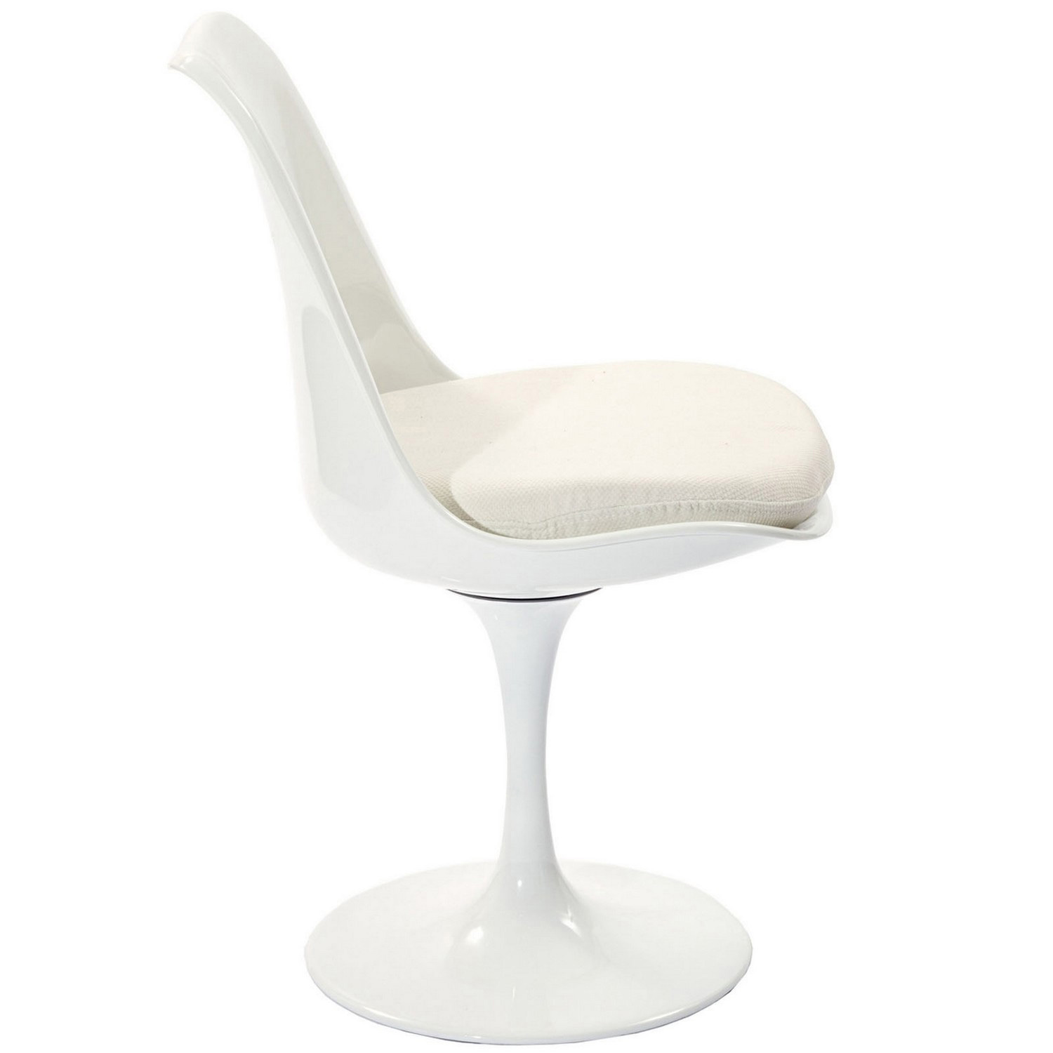Modway Lippa Dining Fabric Side Chair - White