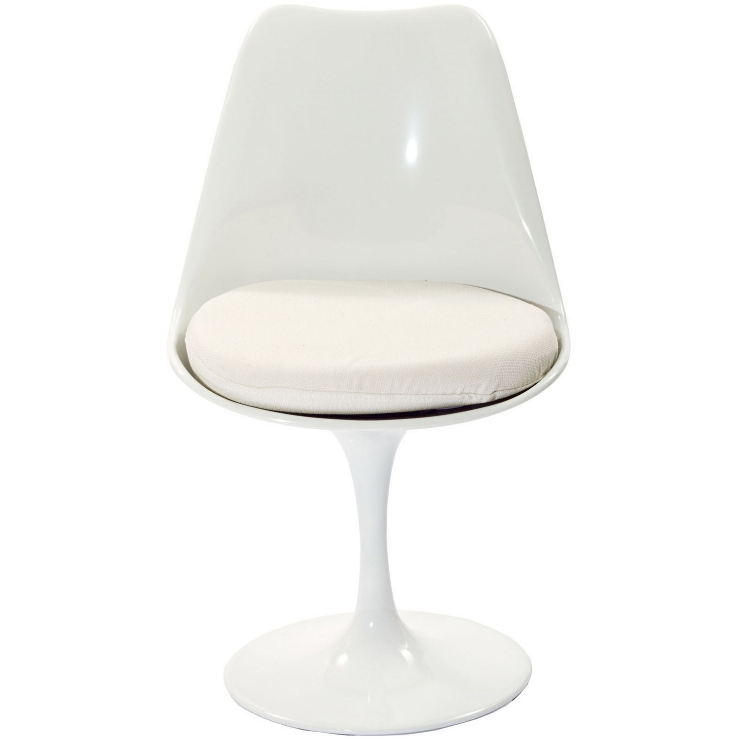 Modway Lippa Dining Fabric Side Chair - White