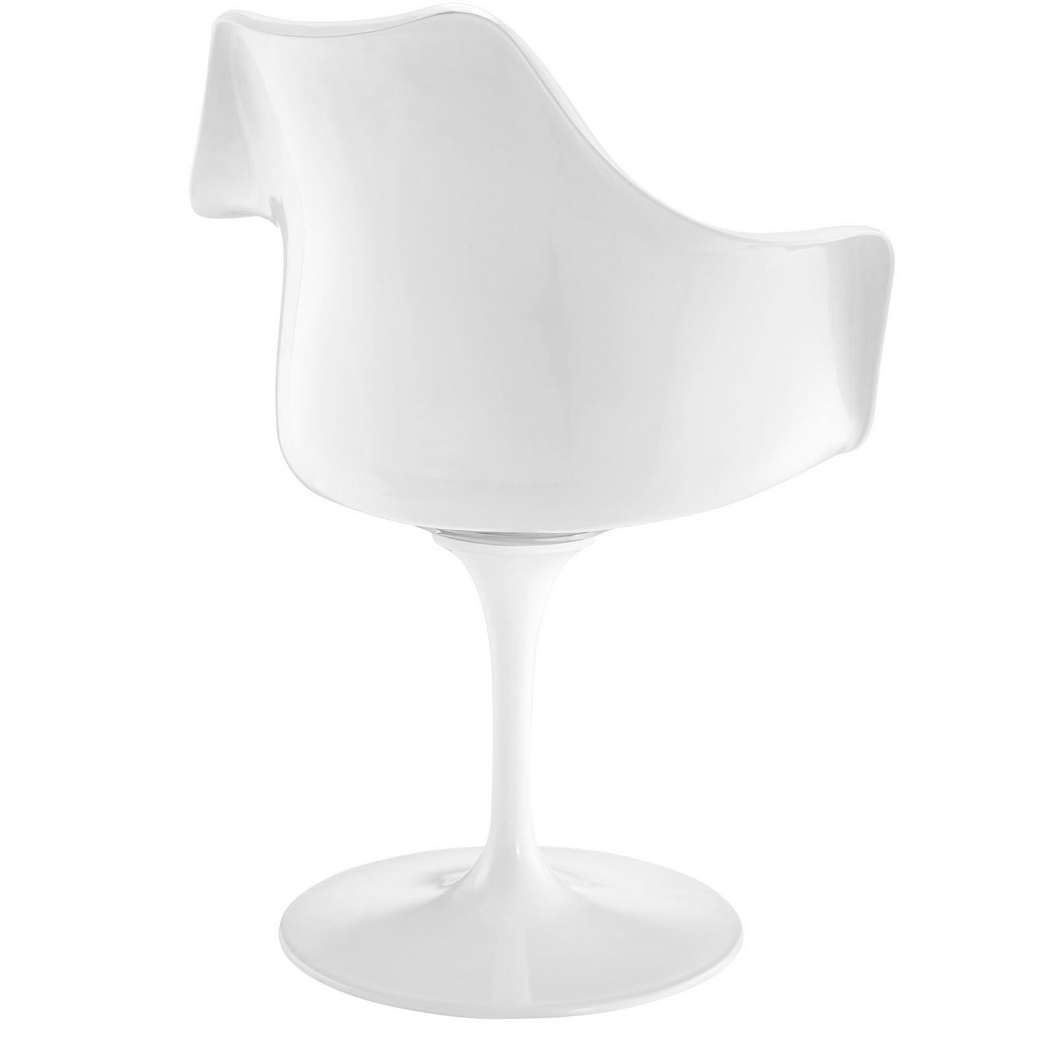 Modway Lippa Dining Fabric Armchair - White