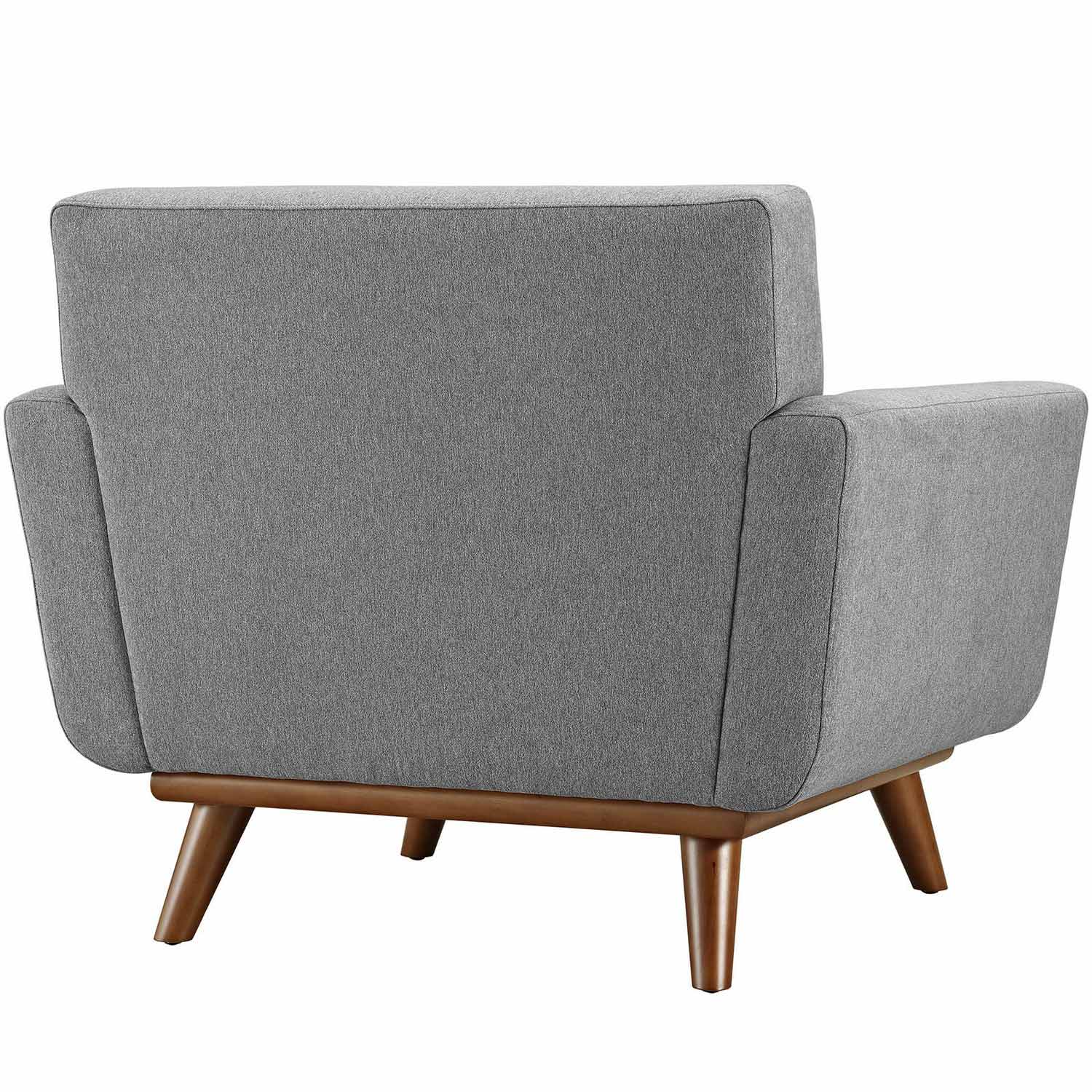 Modway Engage Upholstered Armchair - Expectation Gray