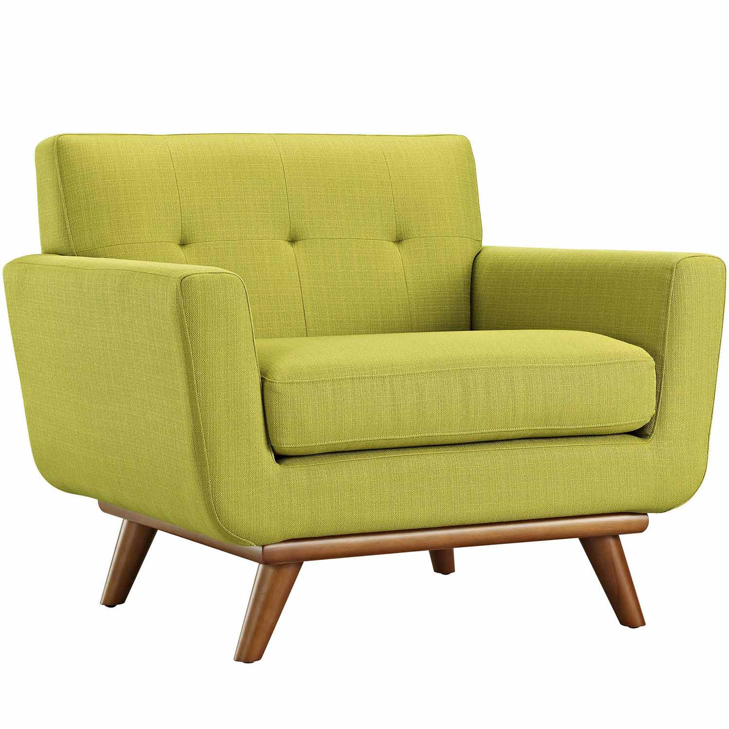 Modway Engage Upholstered Armchair - Wheatgrass