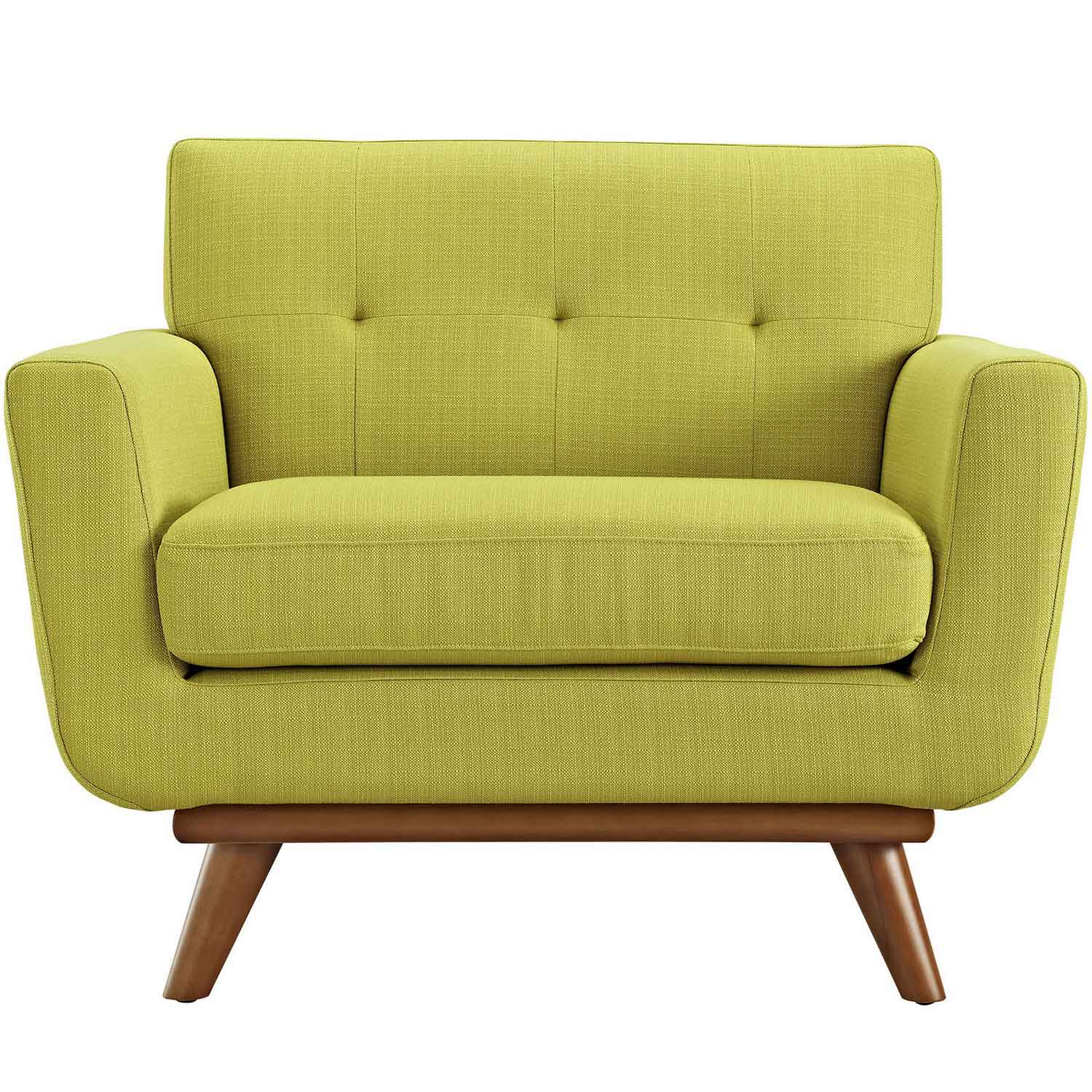Modway Engage Upholstered Armchair - Wheatgrass