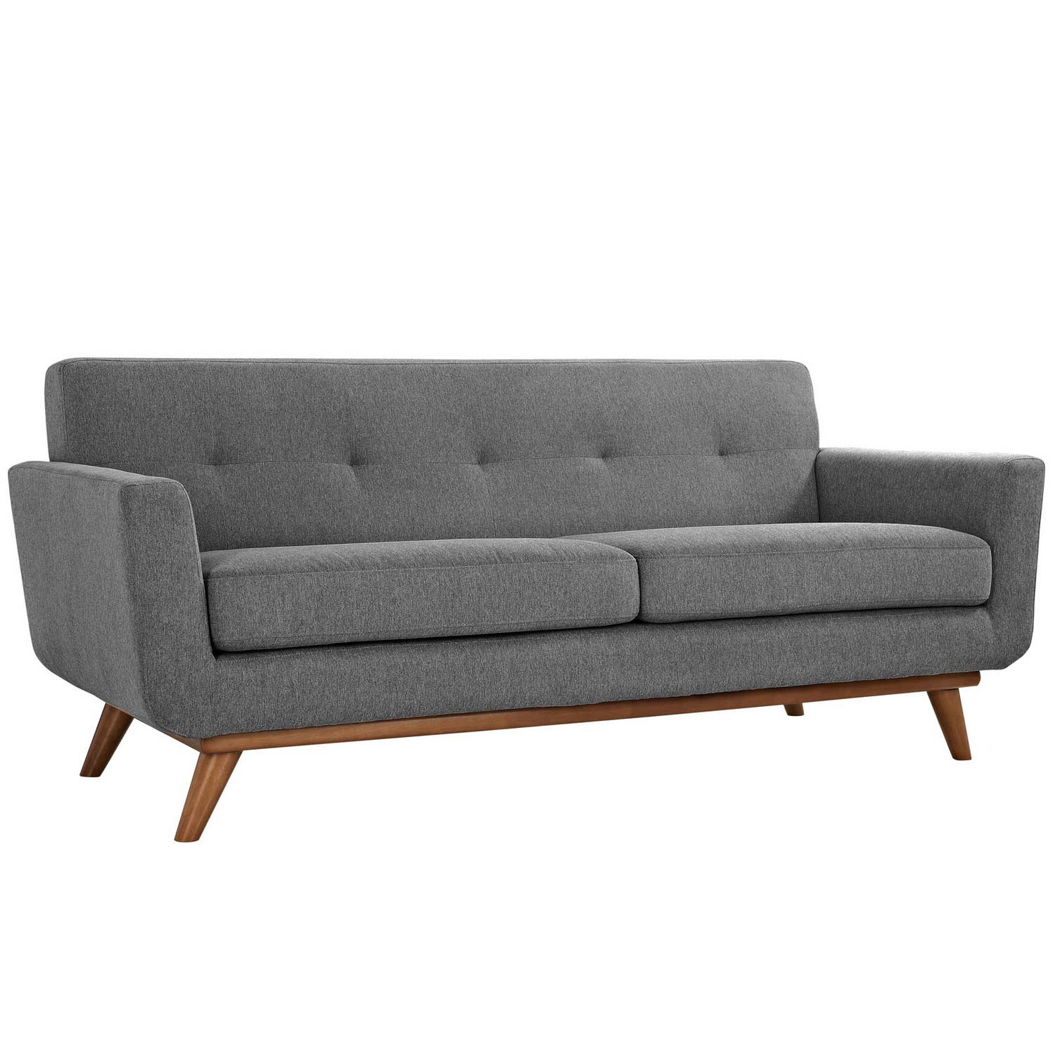 Modway Engage Upholstered Loveseat - Expectation Gray