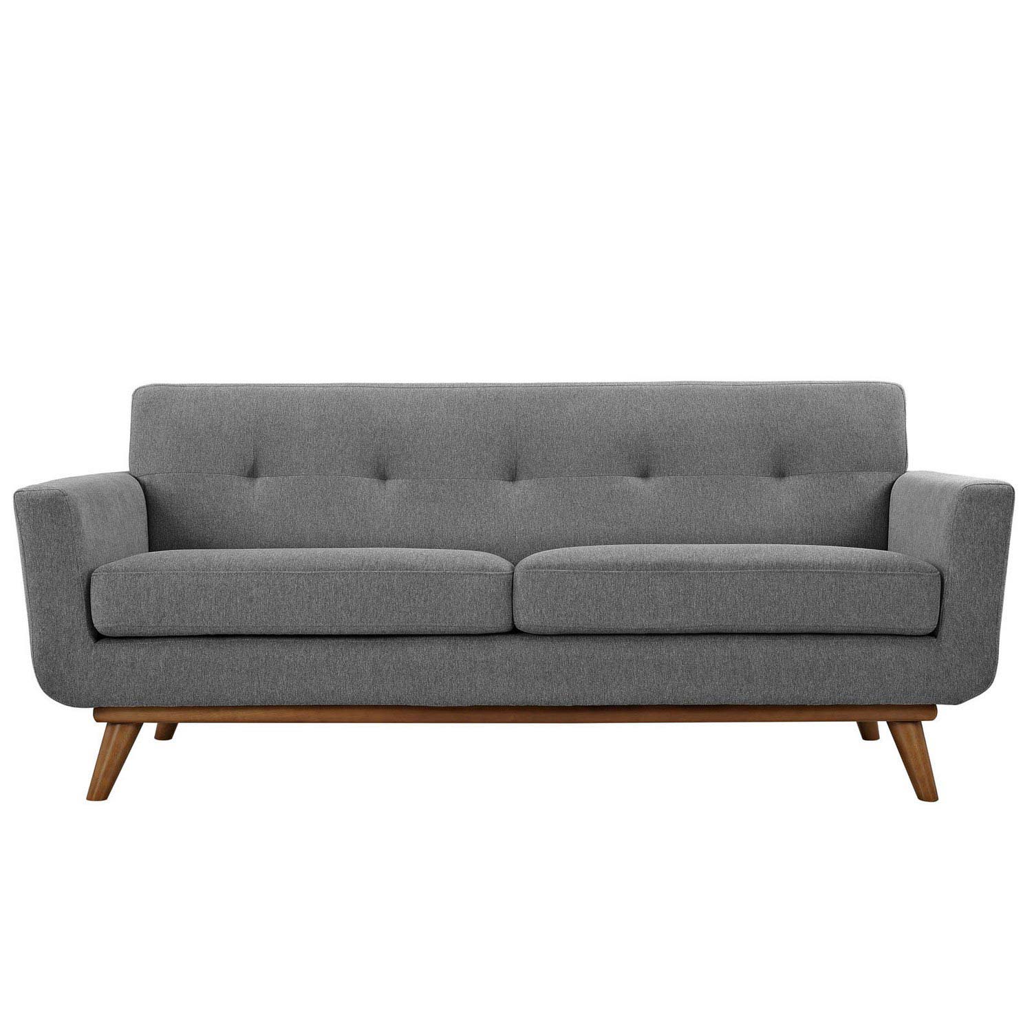 Modway Engage Upholstered Loveseat - Expectation Gray