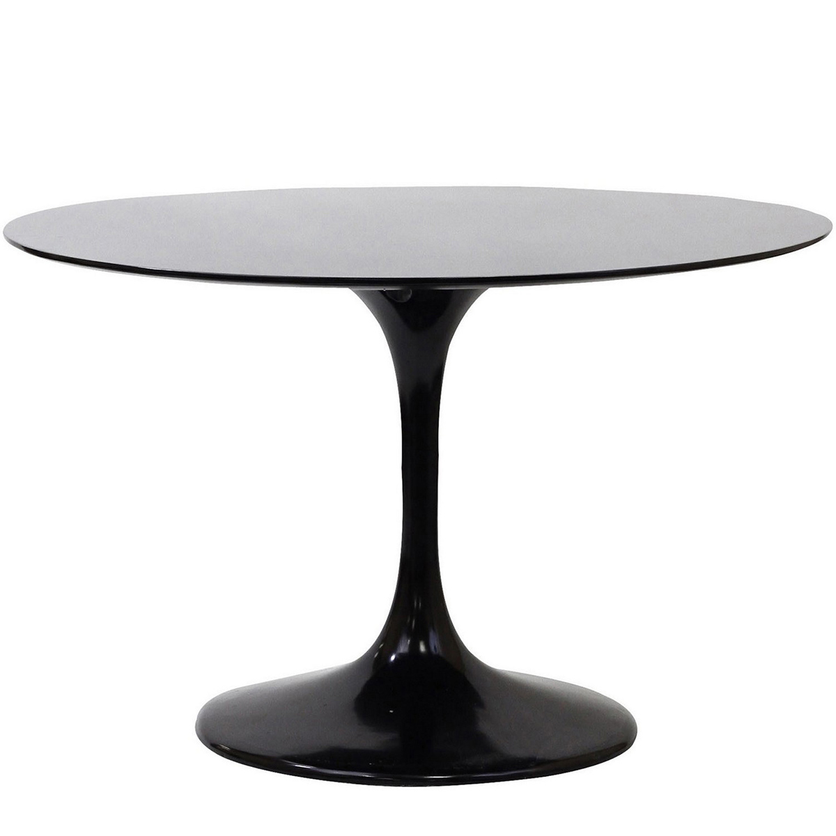 Modway Lippa 40 Fiberglass Dining Table - Black