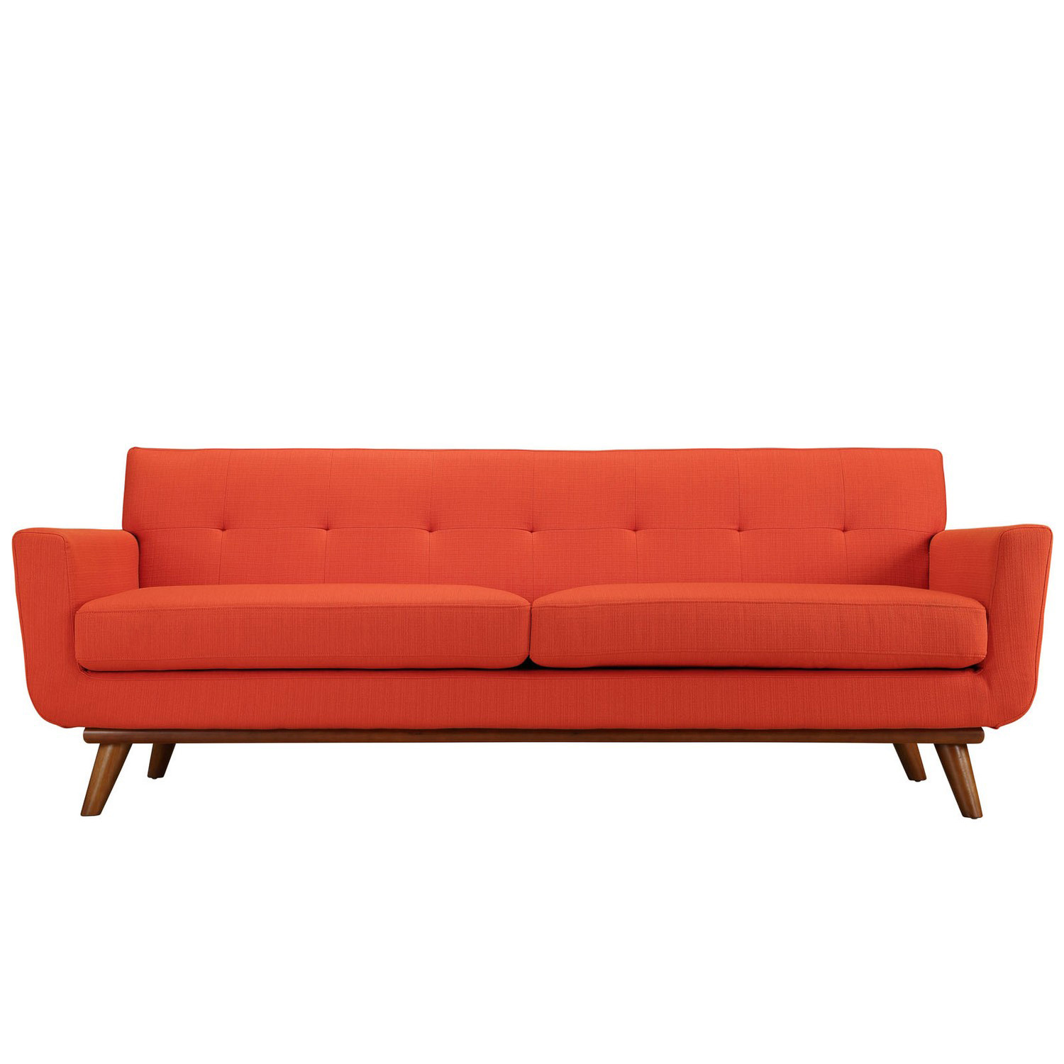 Modway Engage Upholstered Sofa - Atomic Red