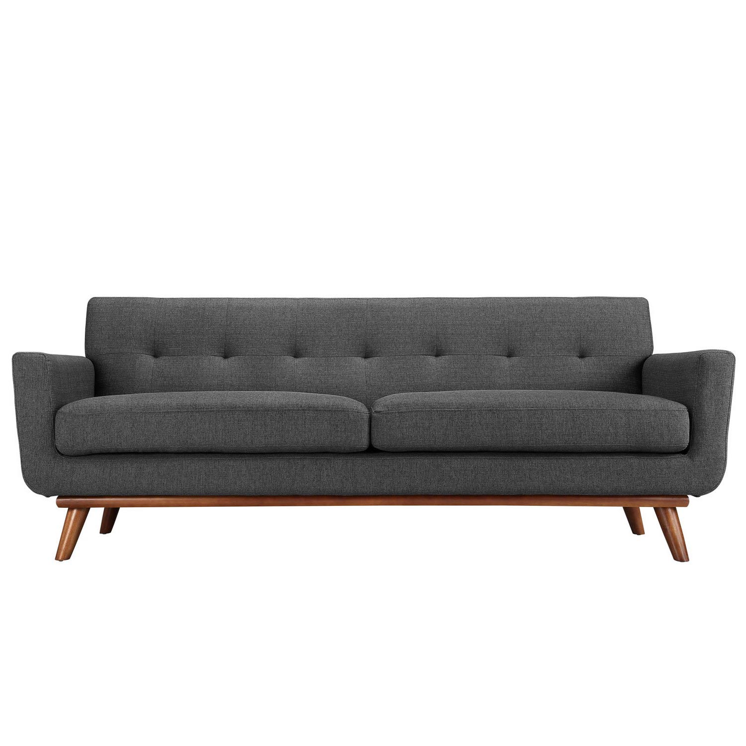 Modway Engage Upholstered Sofa - Gray