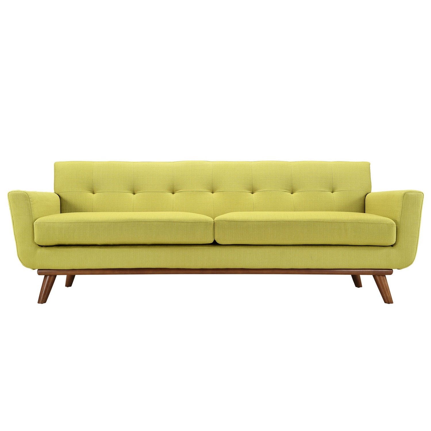 Modway Engage Upholstered Sofa - Wheatgrass