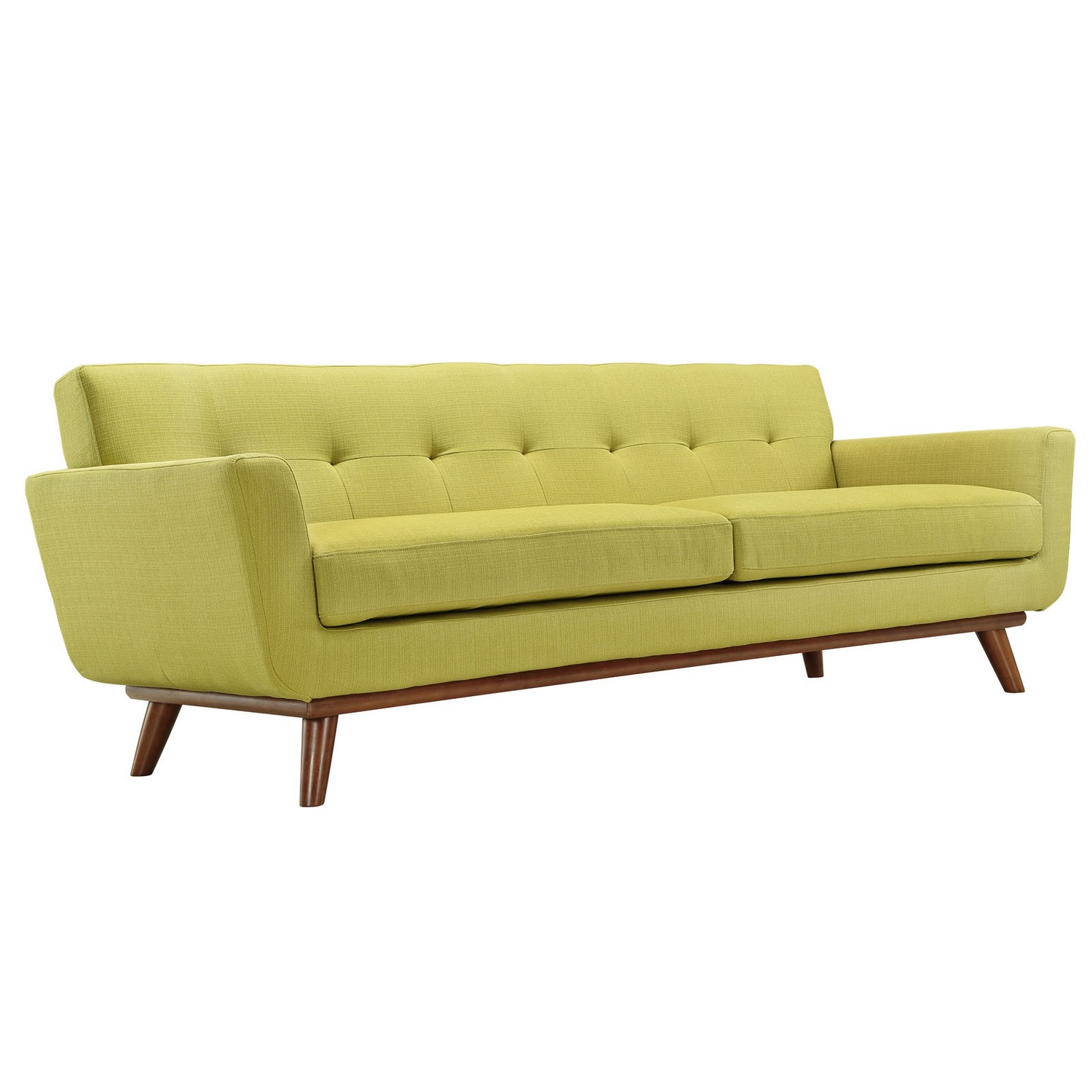 Modway Engage Upholstered Sofa - Wheatgrass