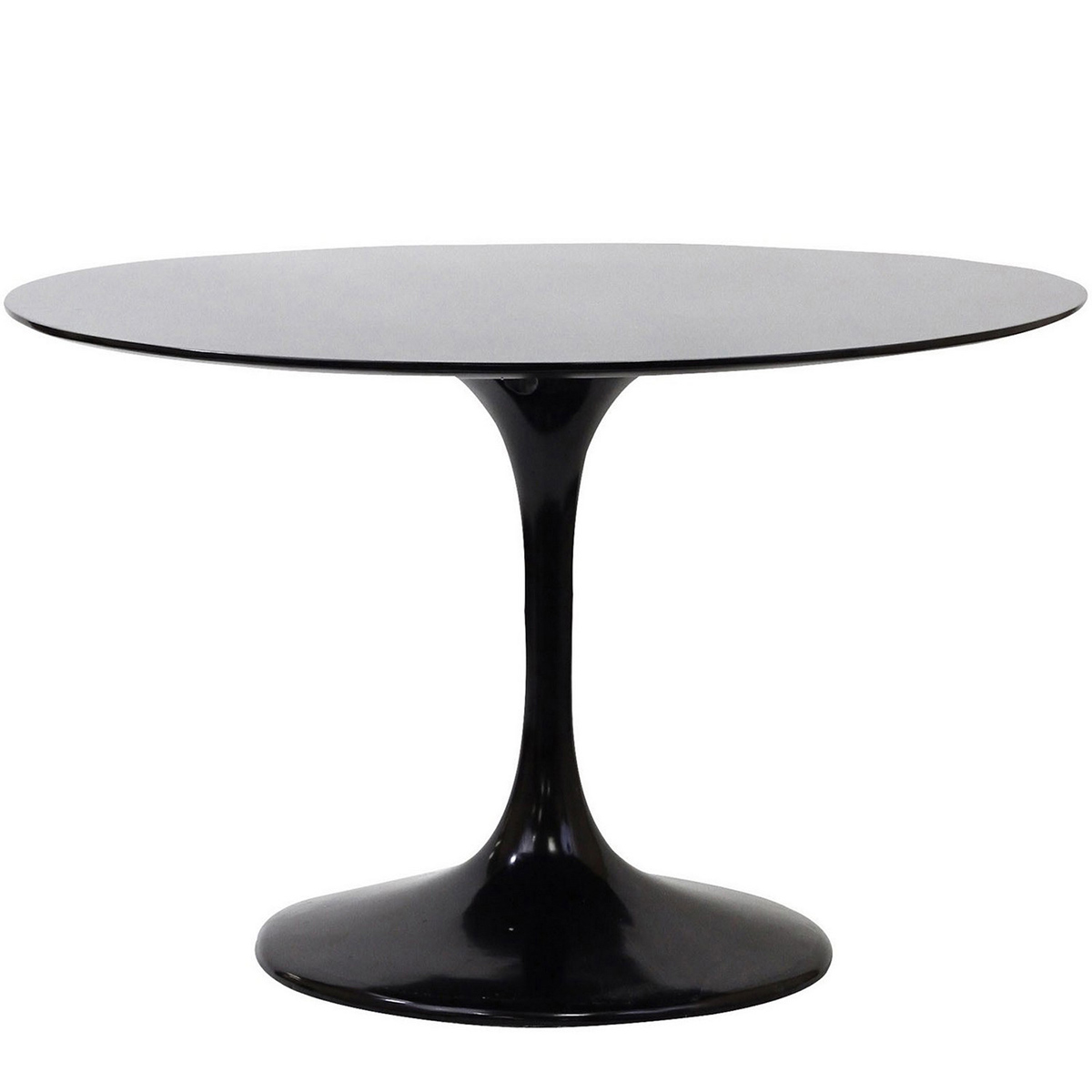 Modway Lippa 48 Fiberglass Dining Table - Black