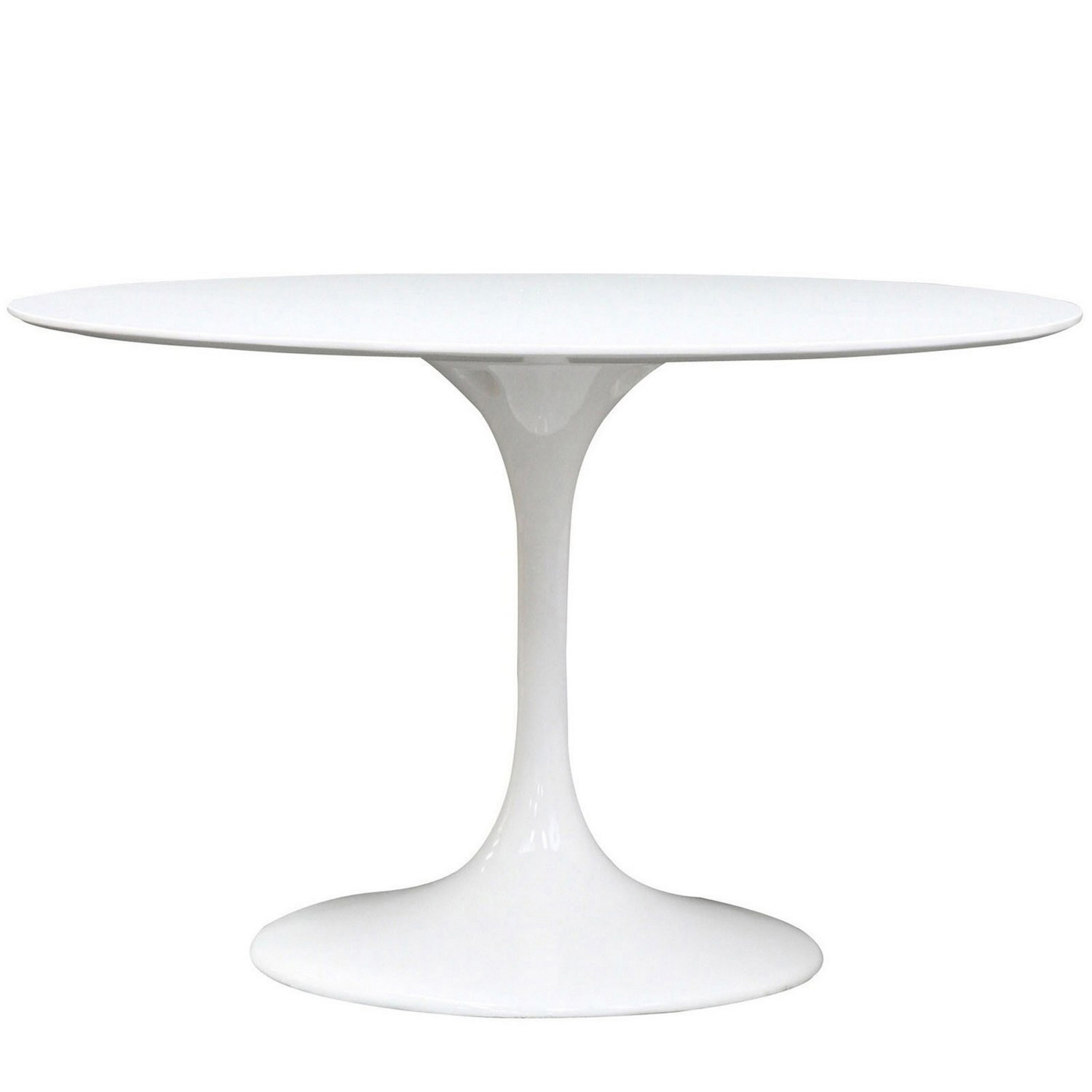 Modway Lippa 48 Fiberglass Dining Table - White