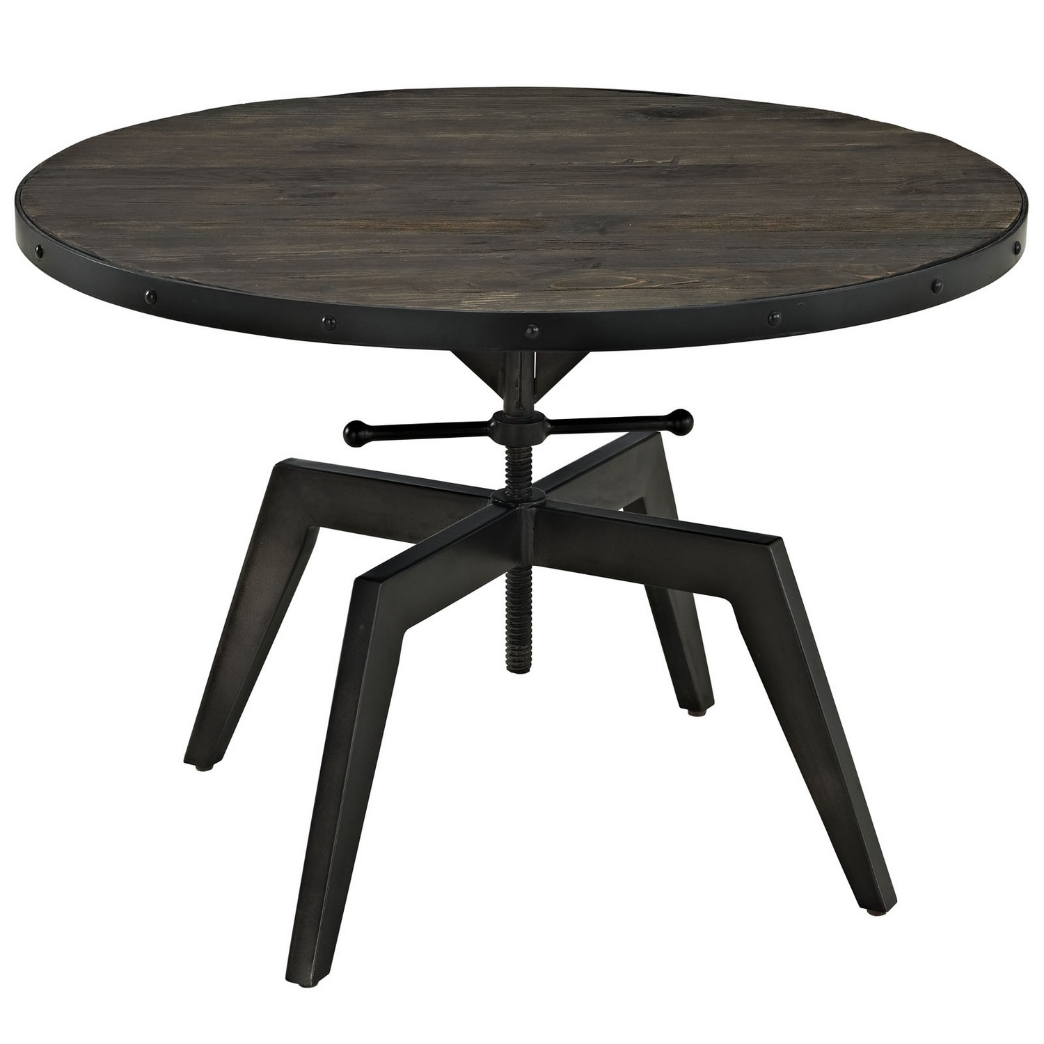 Modway Grasp Wood Top Coffee Table - Black