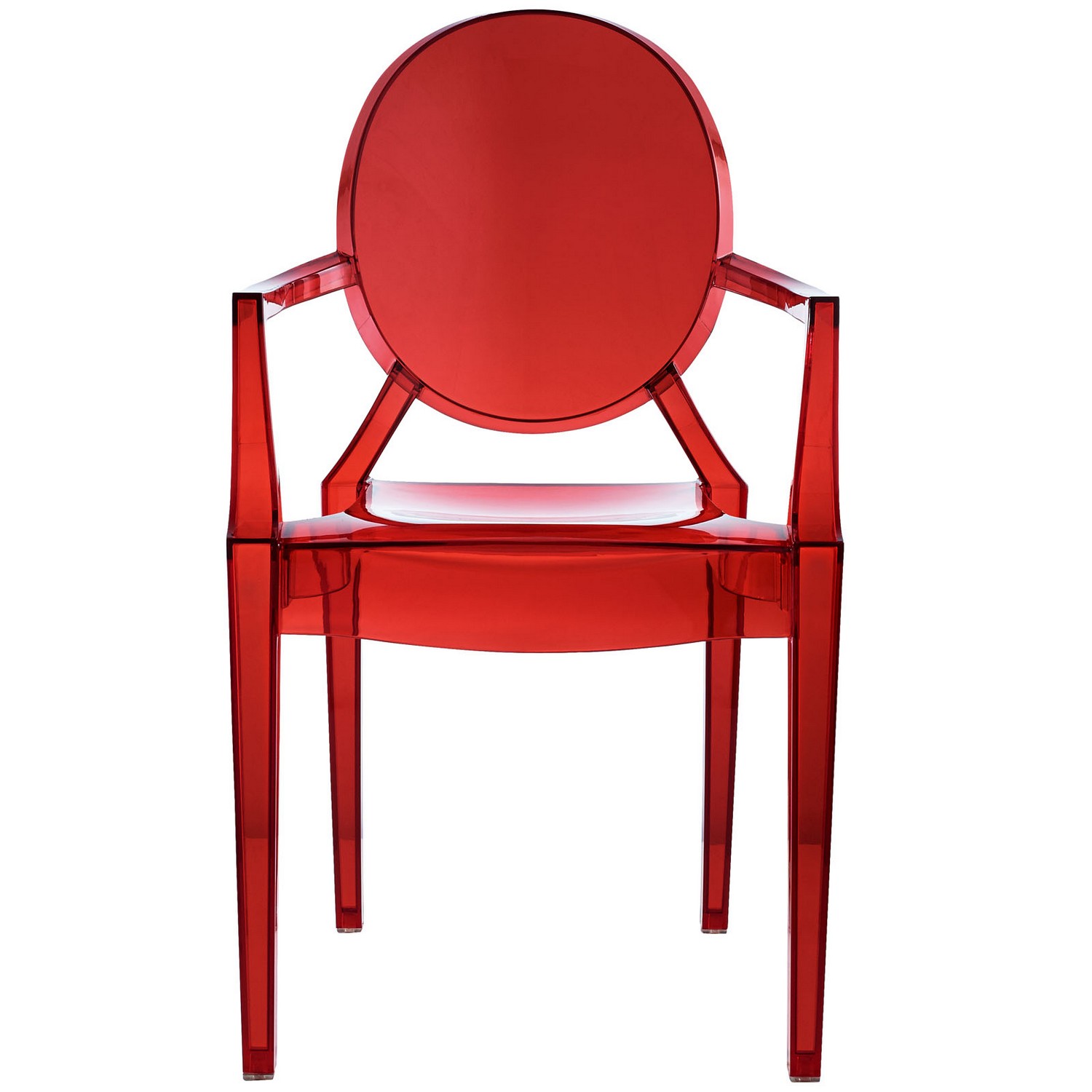 Modway Casper Dining Armchair - Red