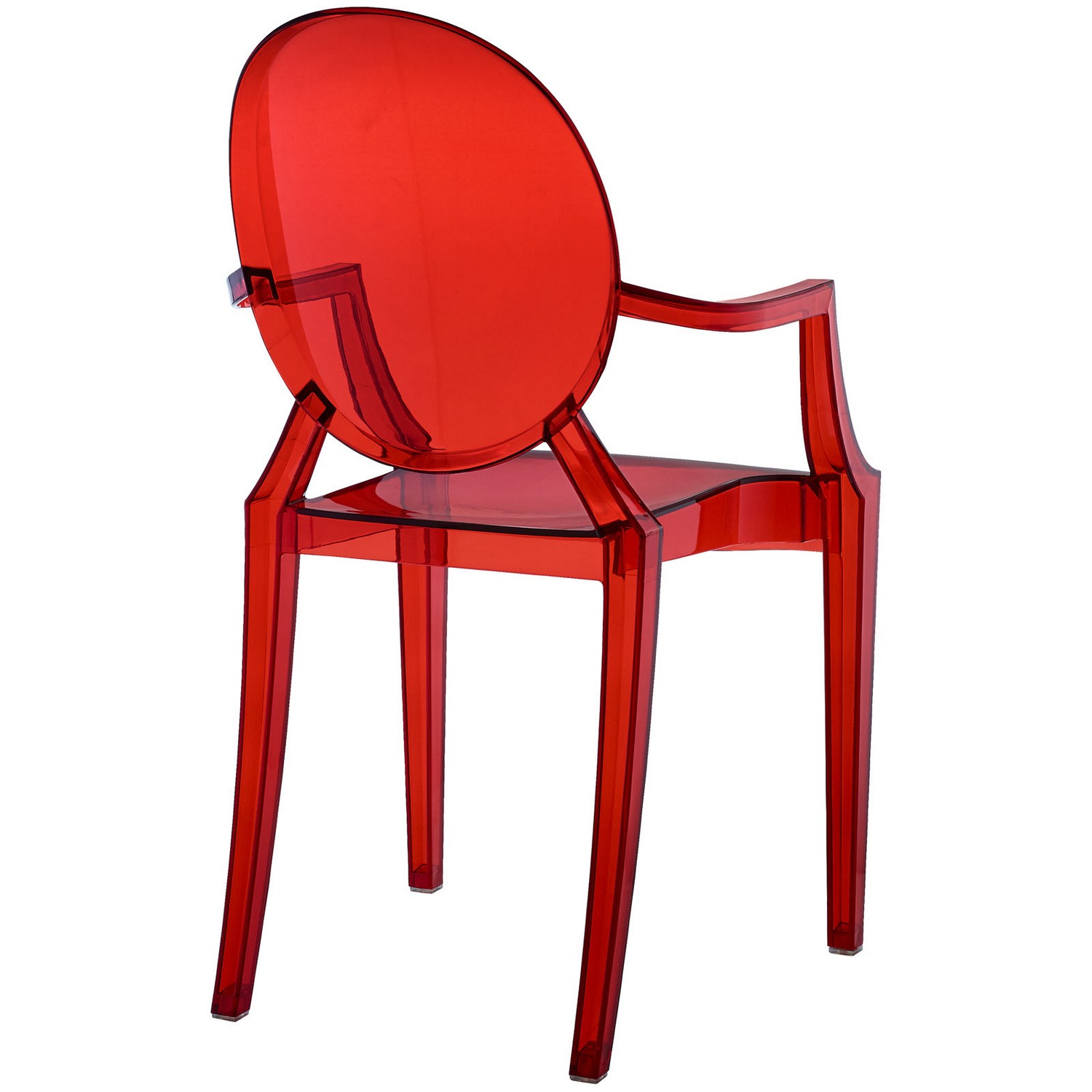 Modway Casper Dining Armchair - Red