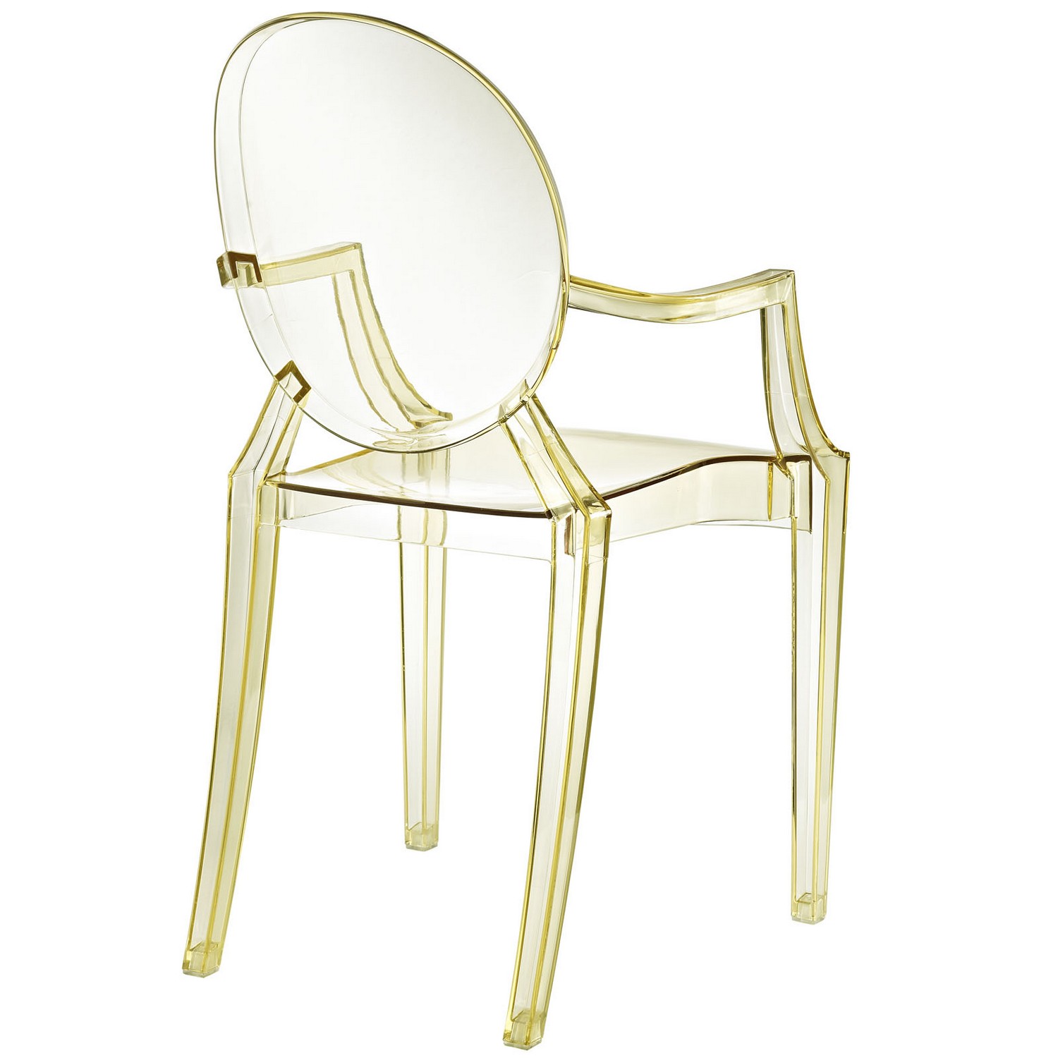 Modway Casper Dining Armchair - Yellow