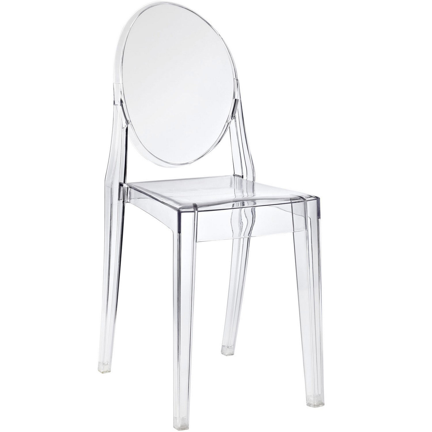 Modway Casper Dining Side Chair - Clear
