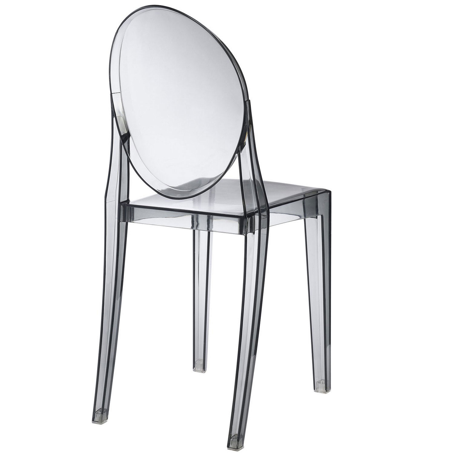 Modway Casper Dining Side Chair - Smoked Clear