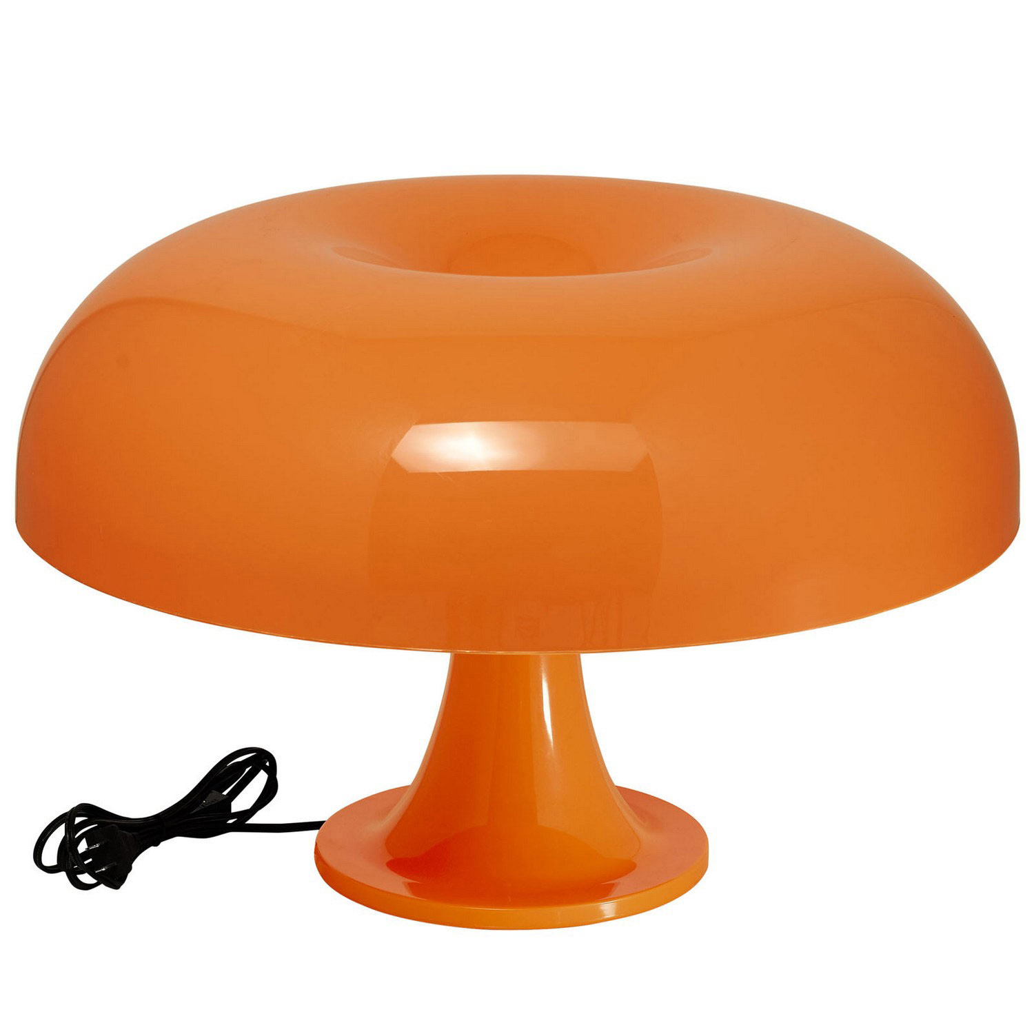 Modway Puff Acrylic Table Lamp - Orange