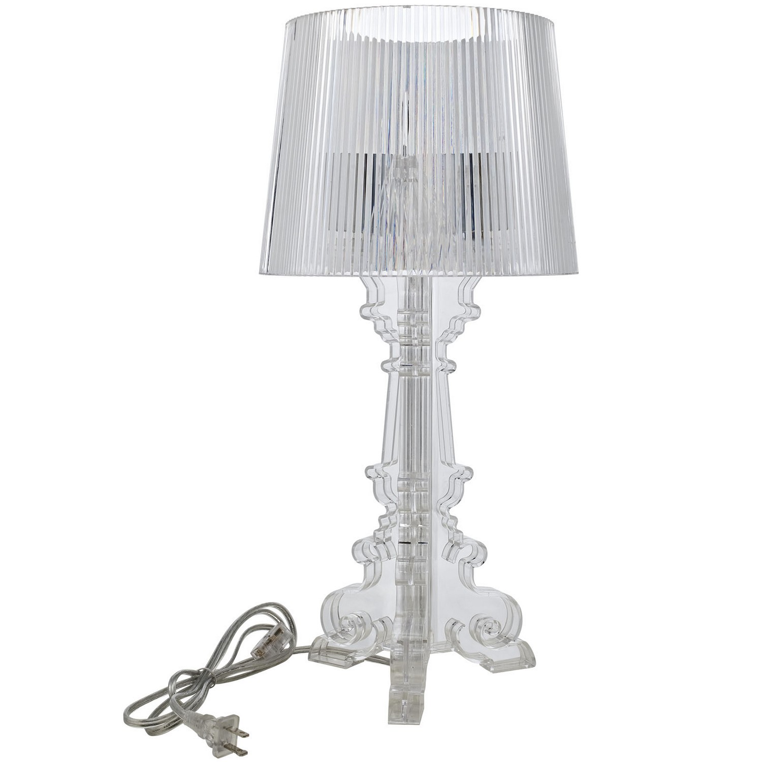 Modway French Petit Table Lamp - Clear