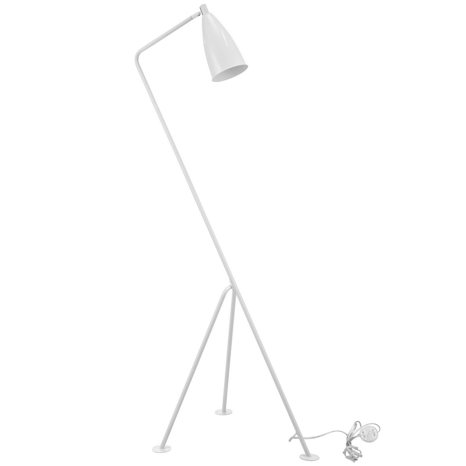 Modway Askance Floor Lamp - White