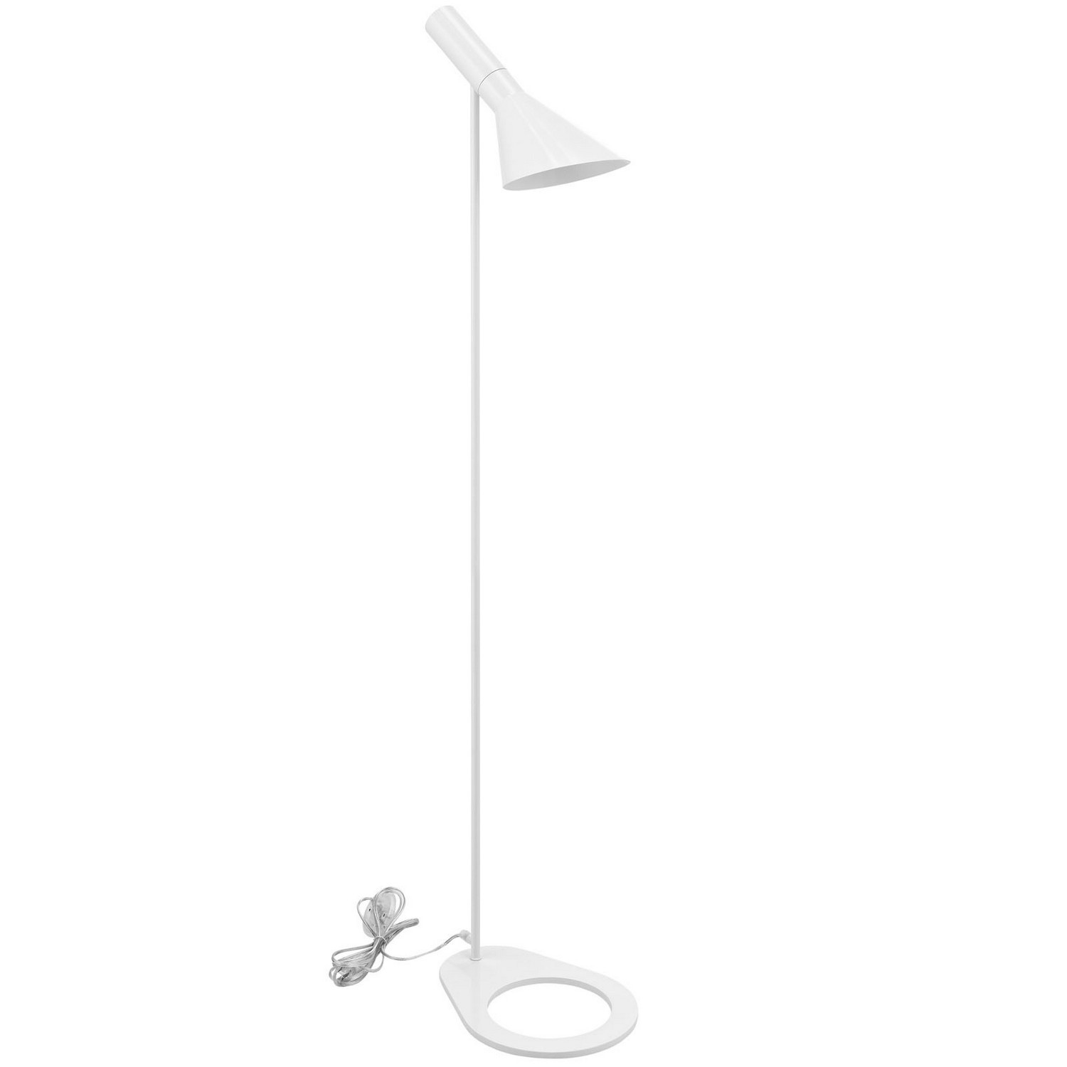 Modway Flashlight Floor Lamp - White