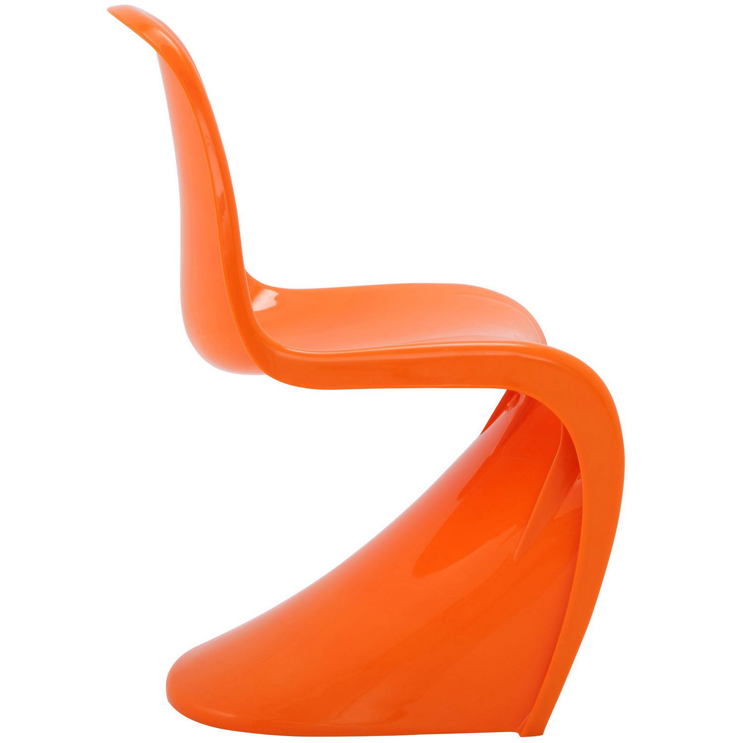 Modway Slither Dining Side Chair - Orange