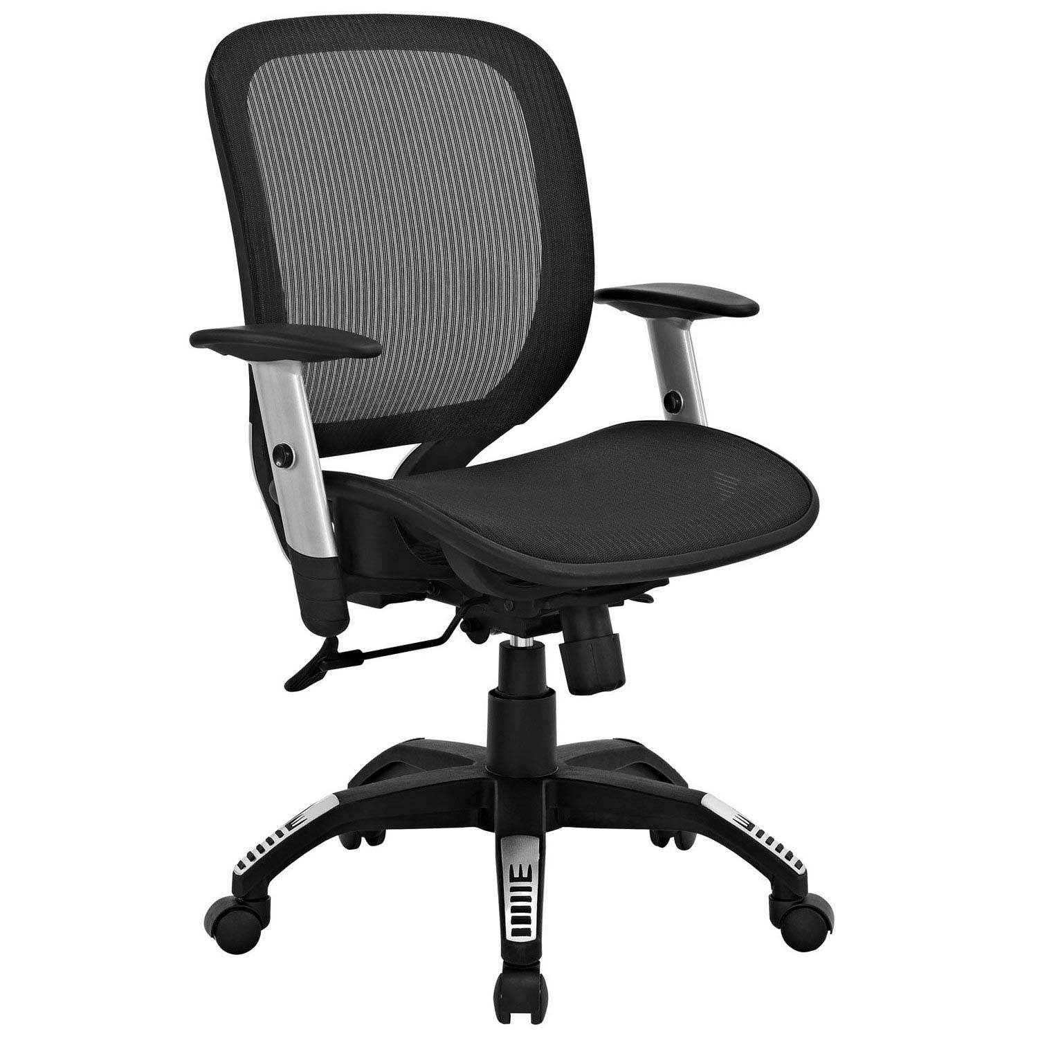 Modway Arillus All Mesh Office Chair - Black