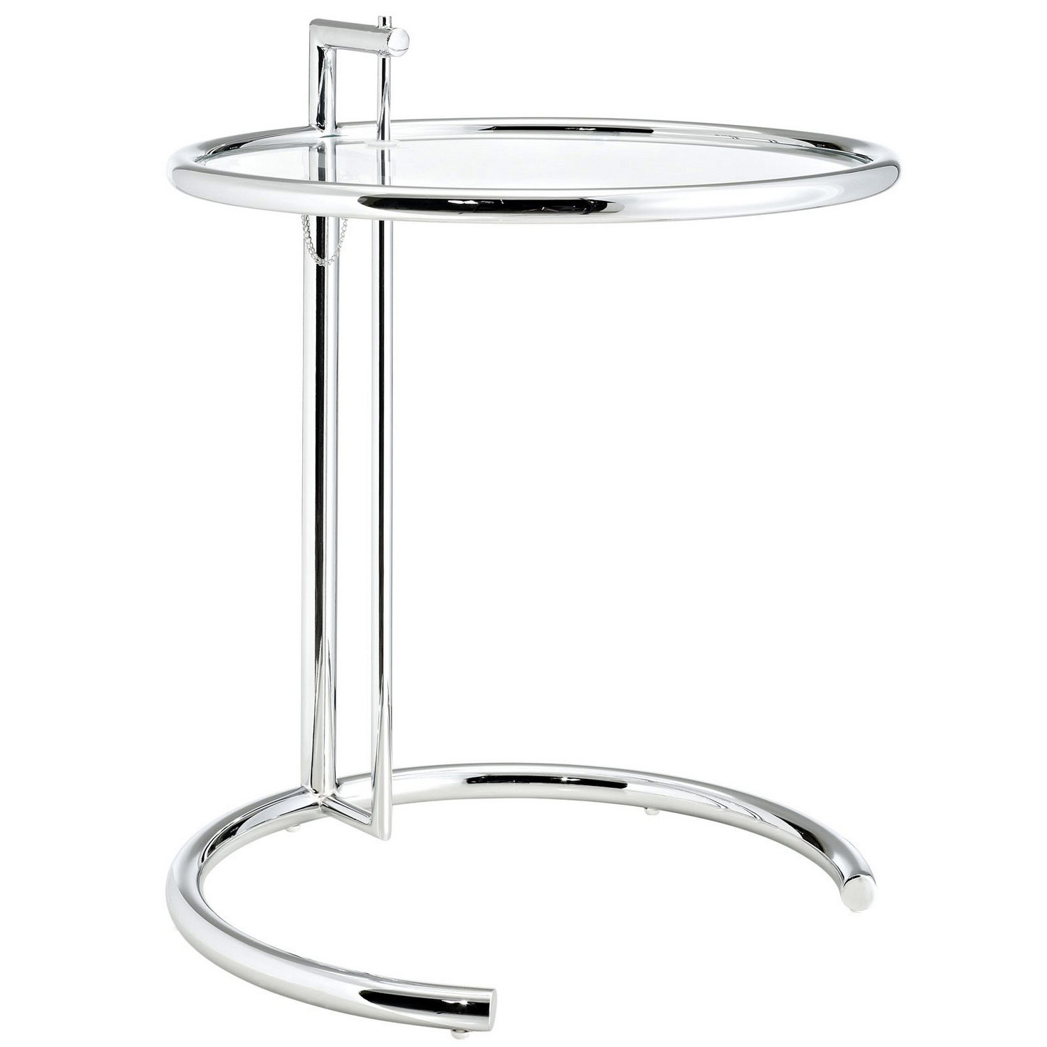 Modway Eileen Gray Side Table - Silver